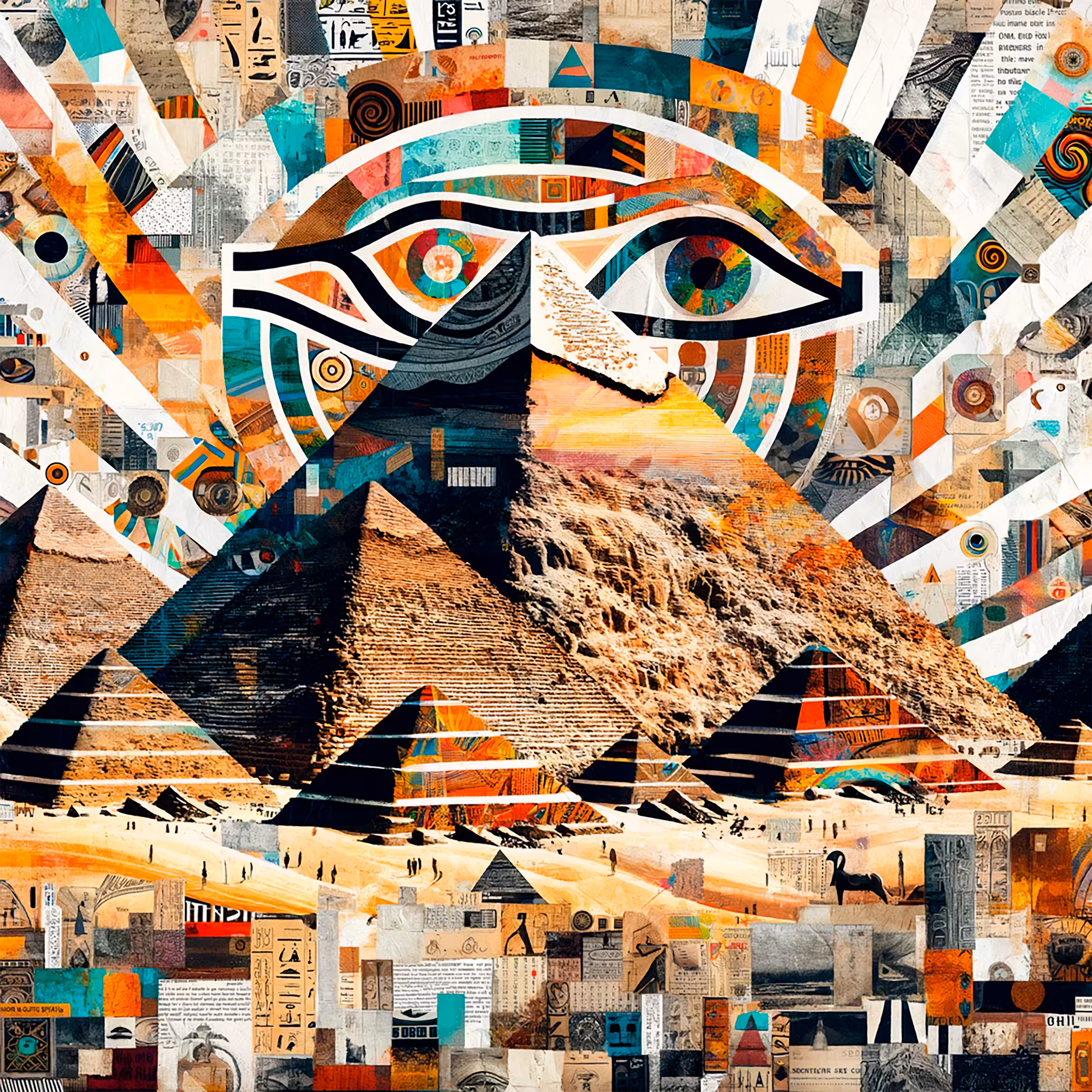 Eternal Echoes: Giza Reimagined