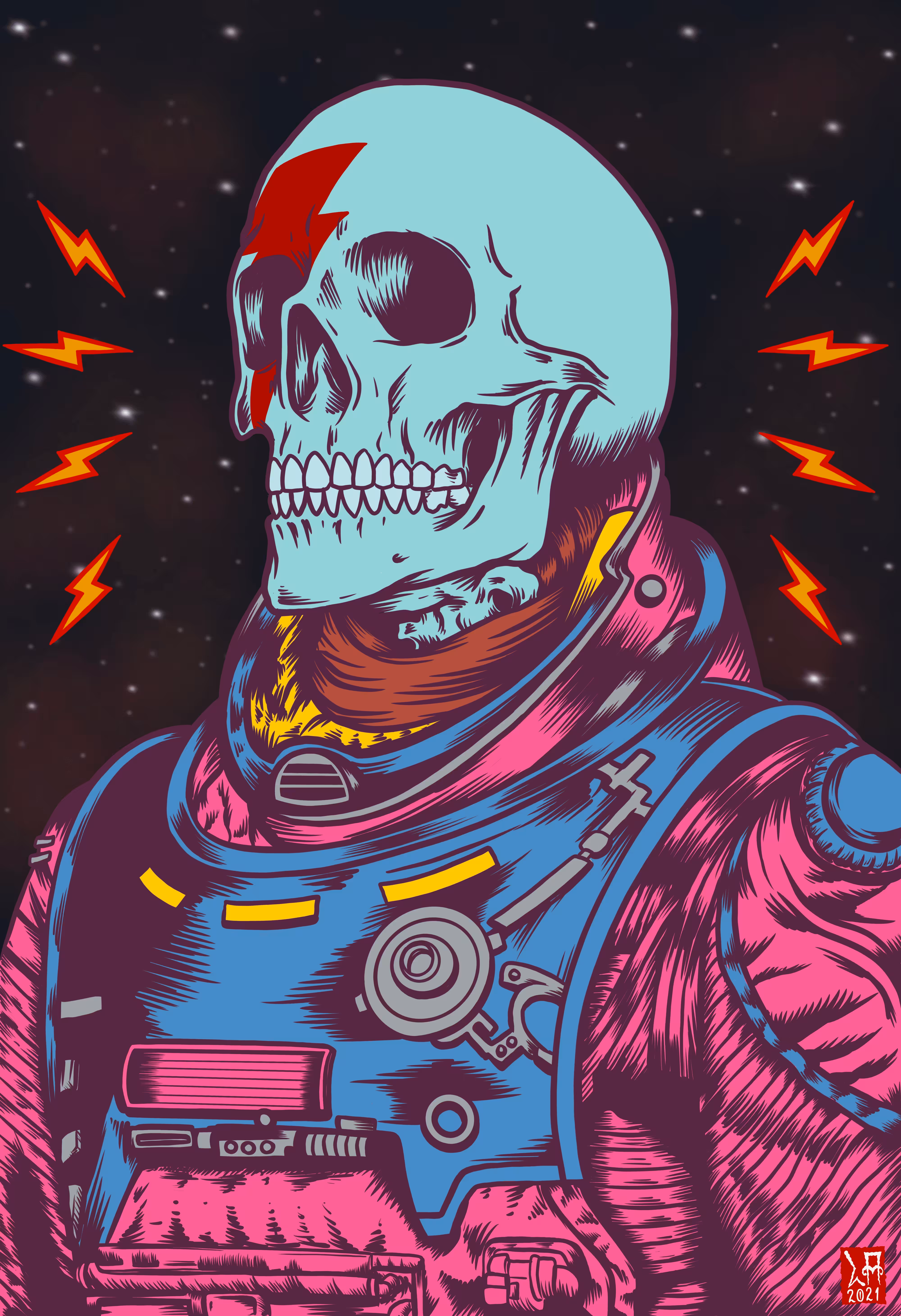 Starman 2021 by Luther