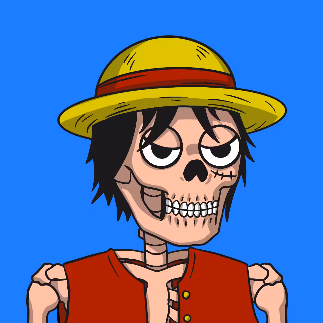 SKELLY #37 (LUFFY)