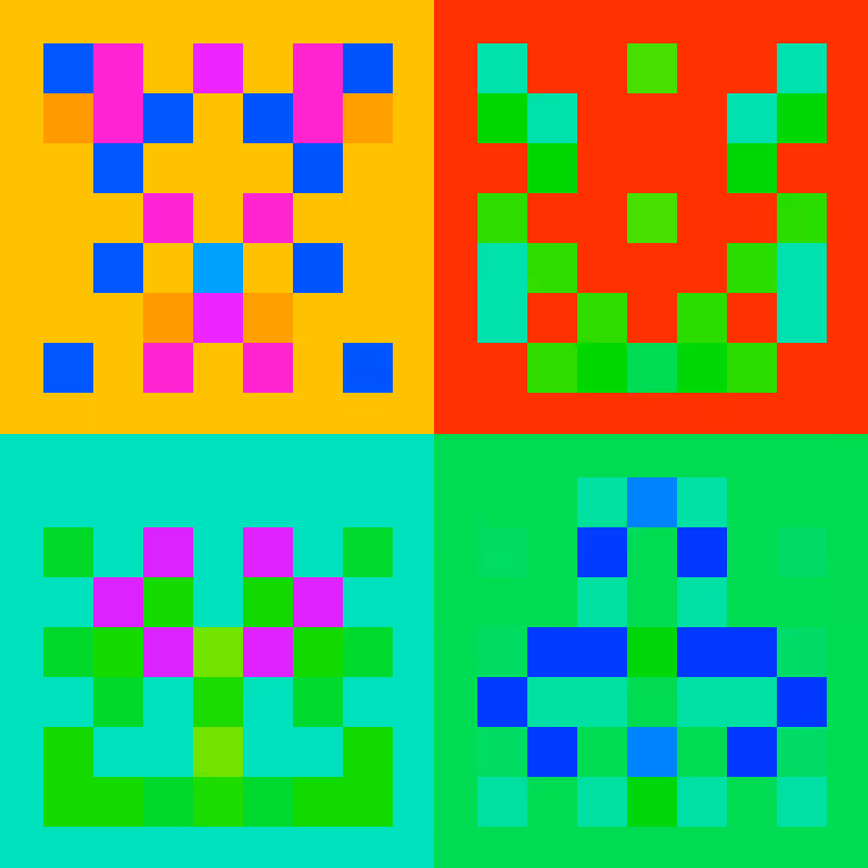 Quadruple Invaders #14