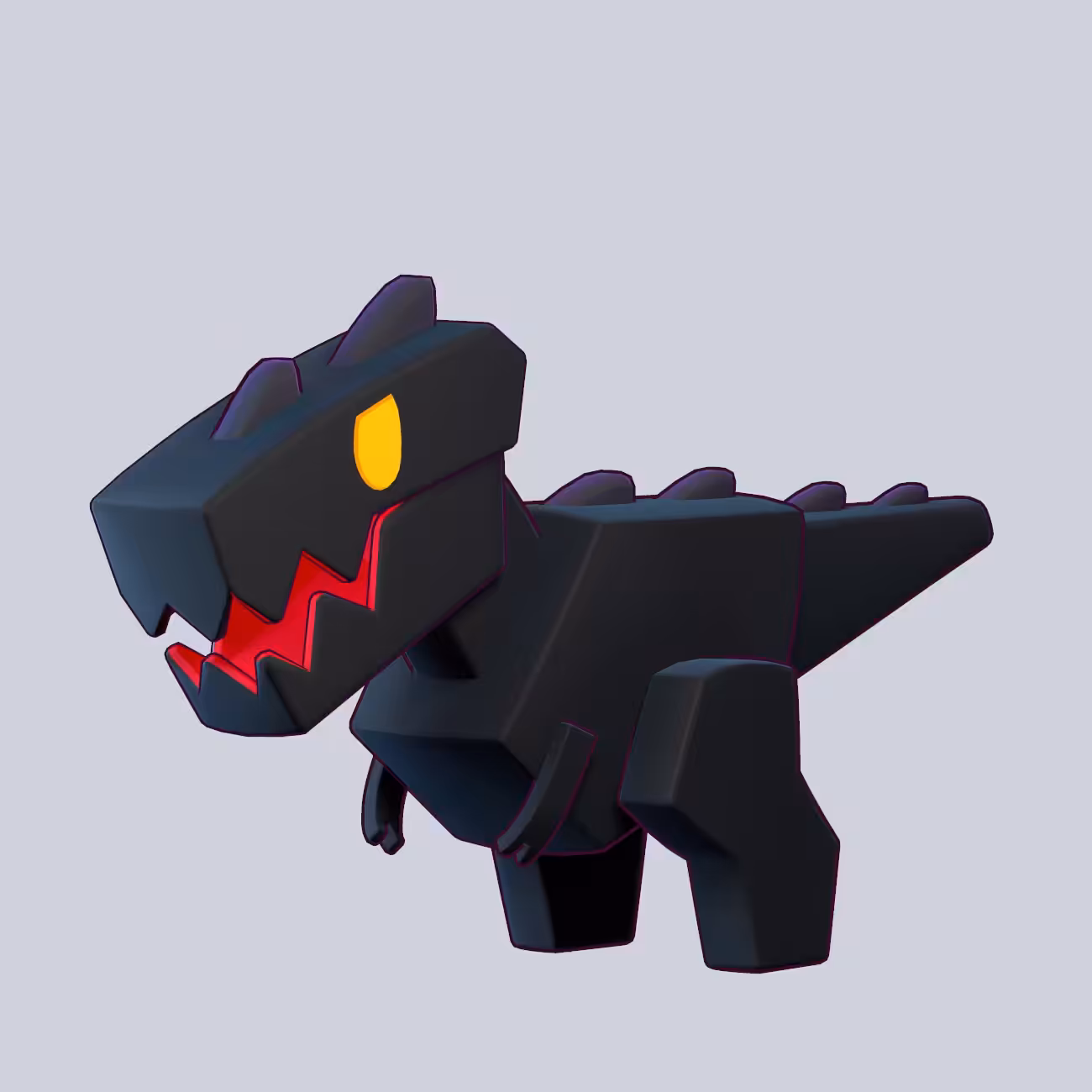 MechaDino : Black T-rex No.030 