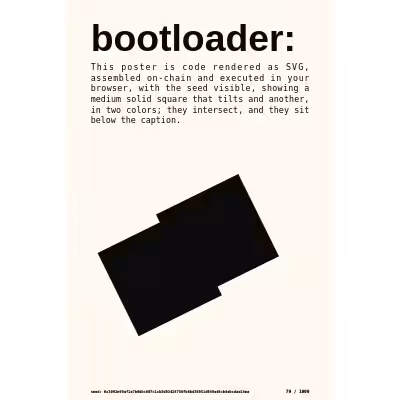 bootloader: selfie #79