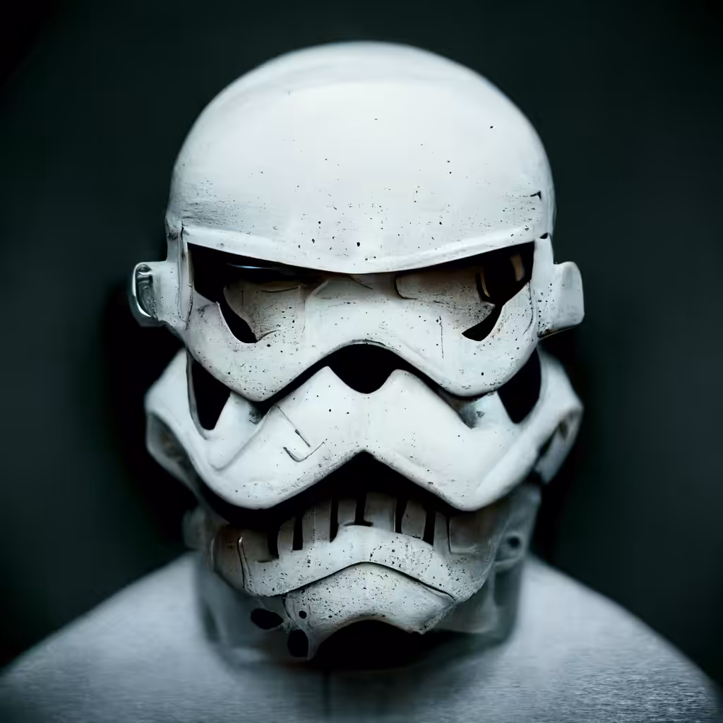 Midjourney AI: Stormtrooper AI #002
