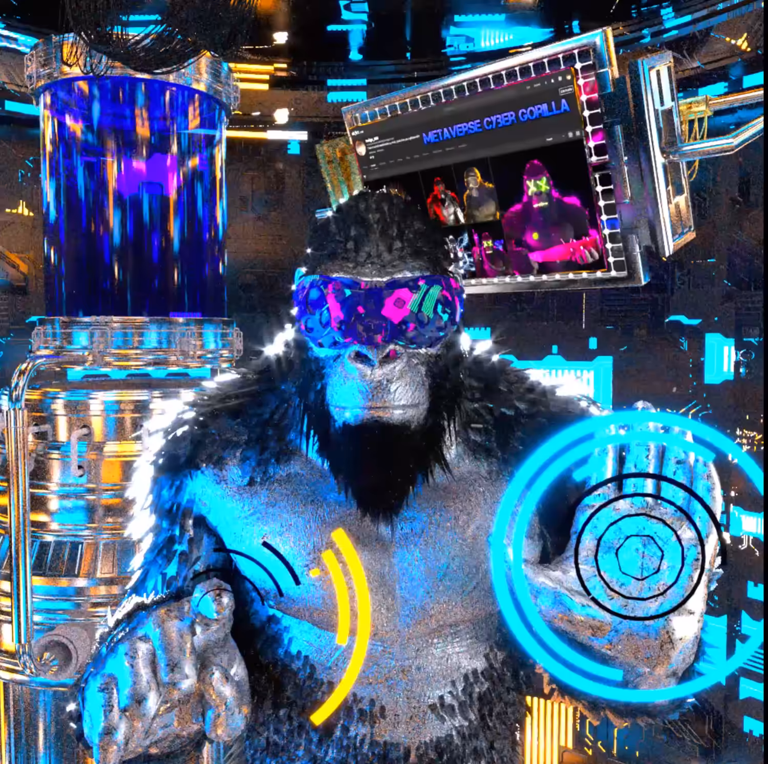 NFT Controller Gorilla 