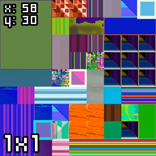 XITY #118 - x:58 y:30 - 1x1