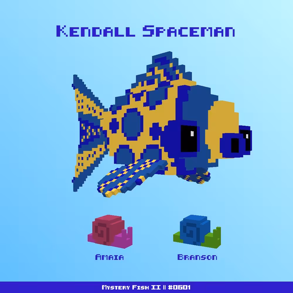 Kendall Spaceman :: Mystery Fish 0601/1000