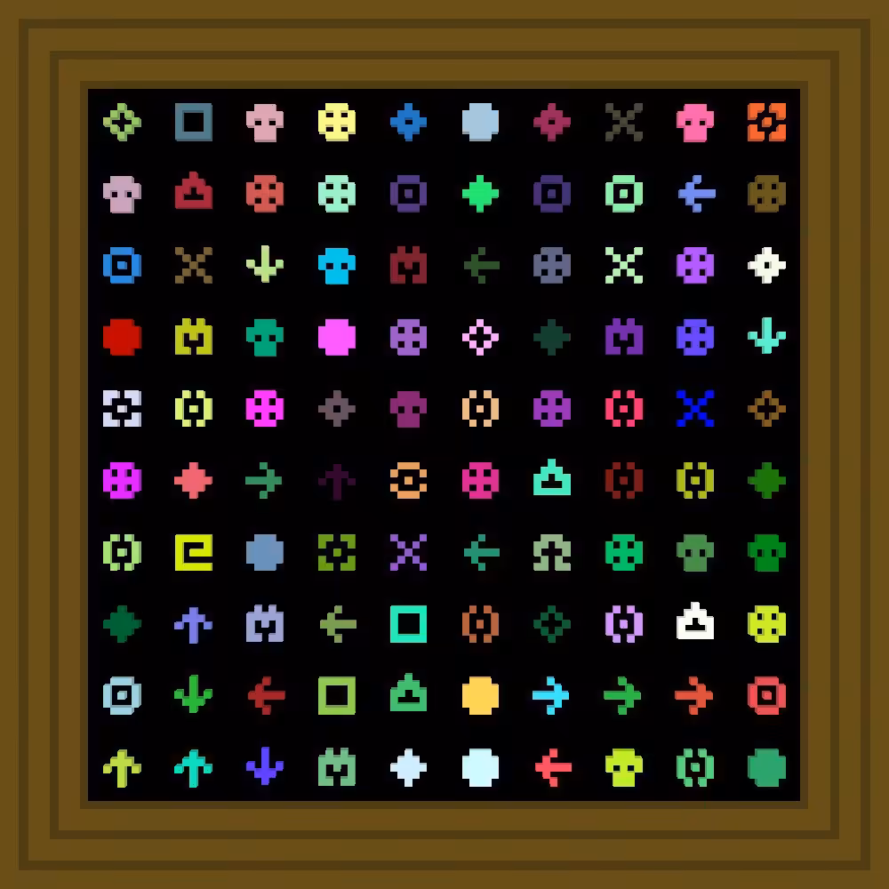 Holy diamond-encrusted buttplugs Batman! :: Procedural Symbols #359/1000