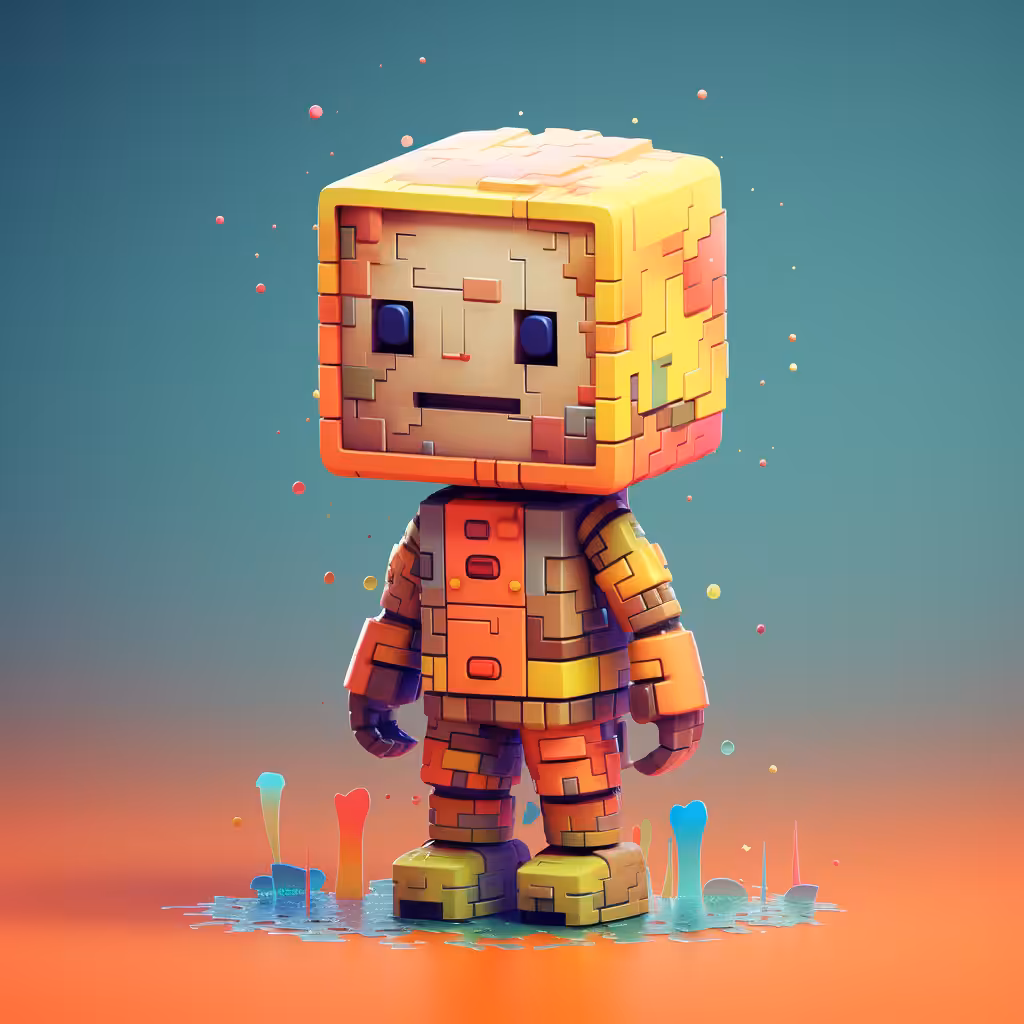 Tez Pixel Figure #131