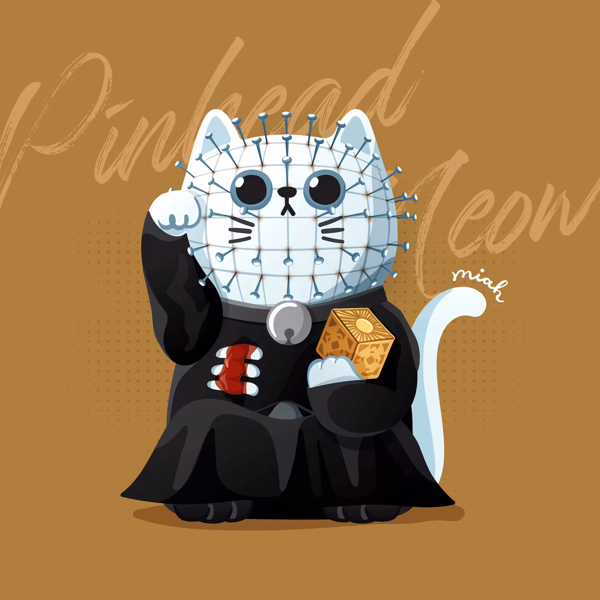 Manekineko x Horror Story : Pinhead Meow