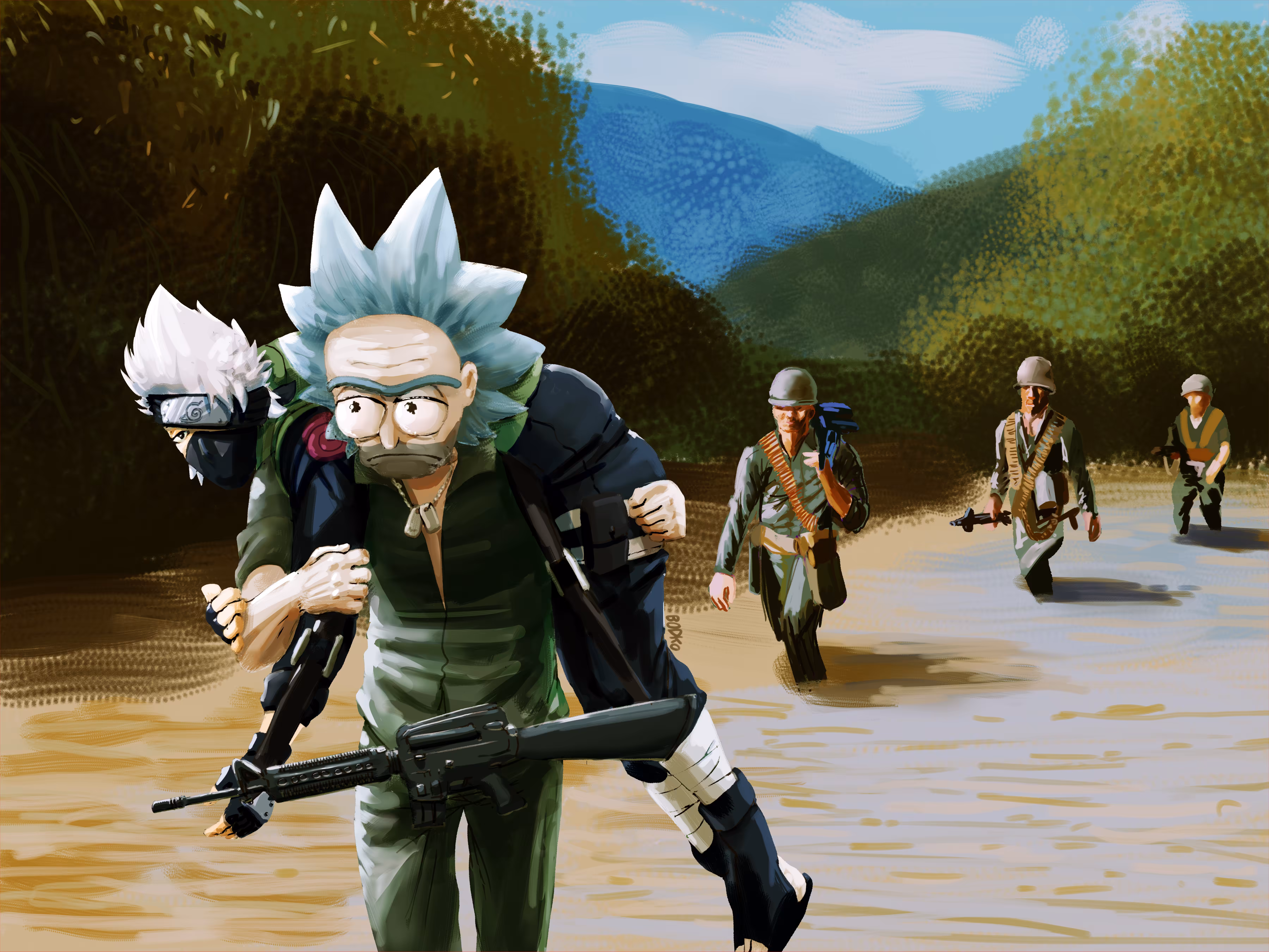 Rick Saves Kakashi