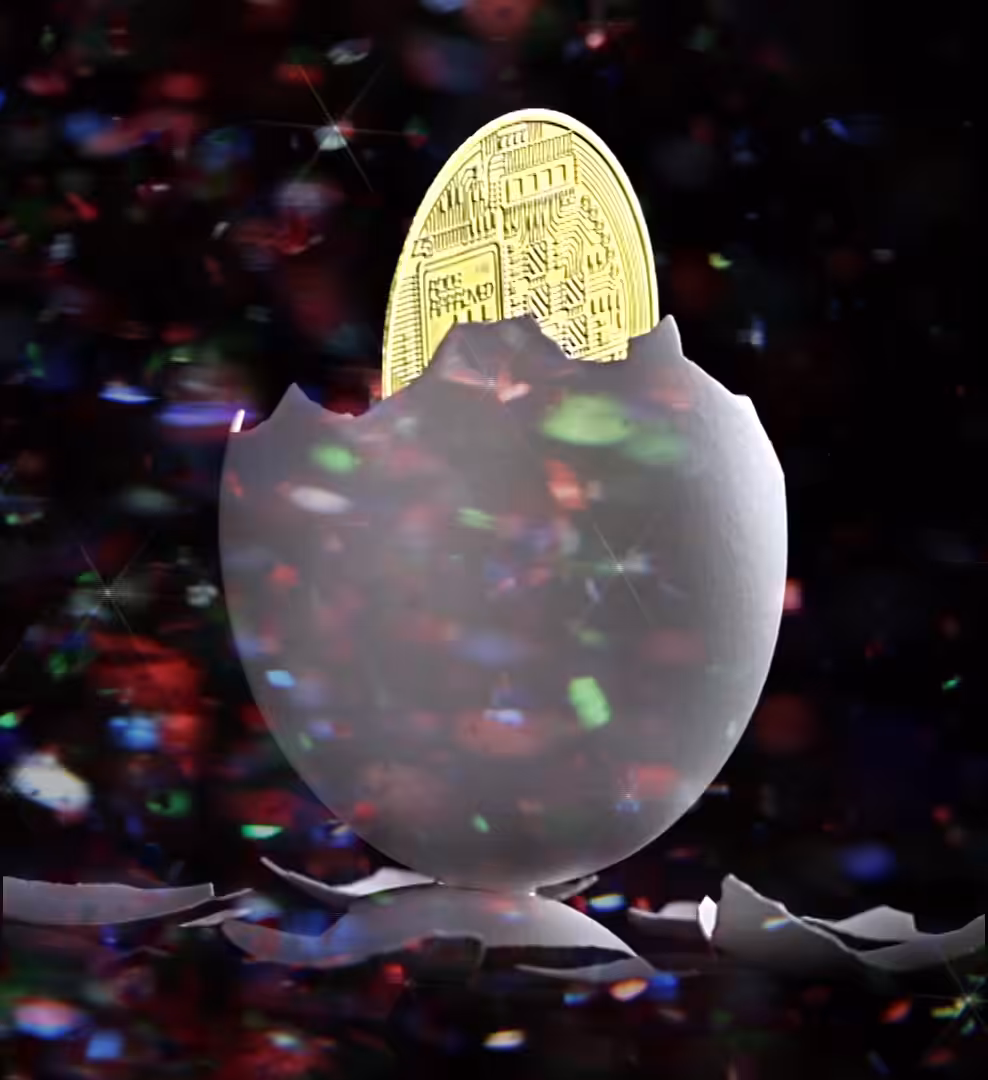 Gold-laying chicken: Digital World