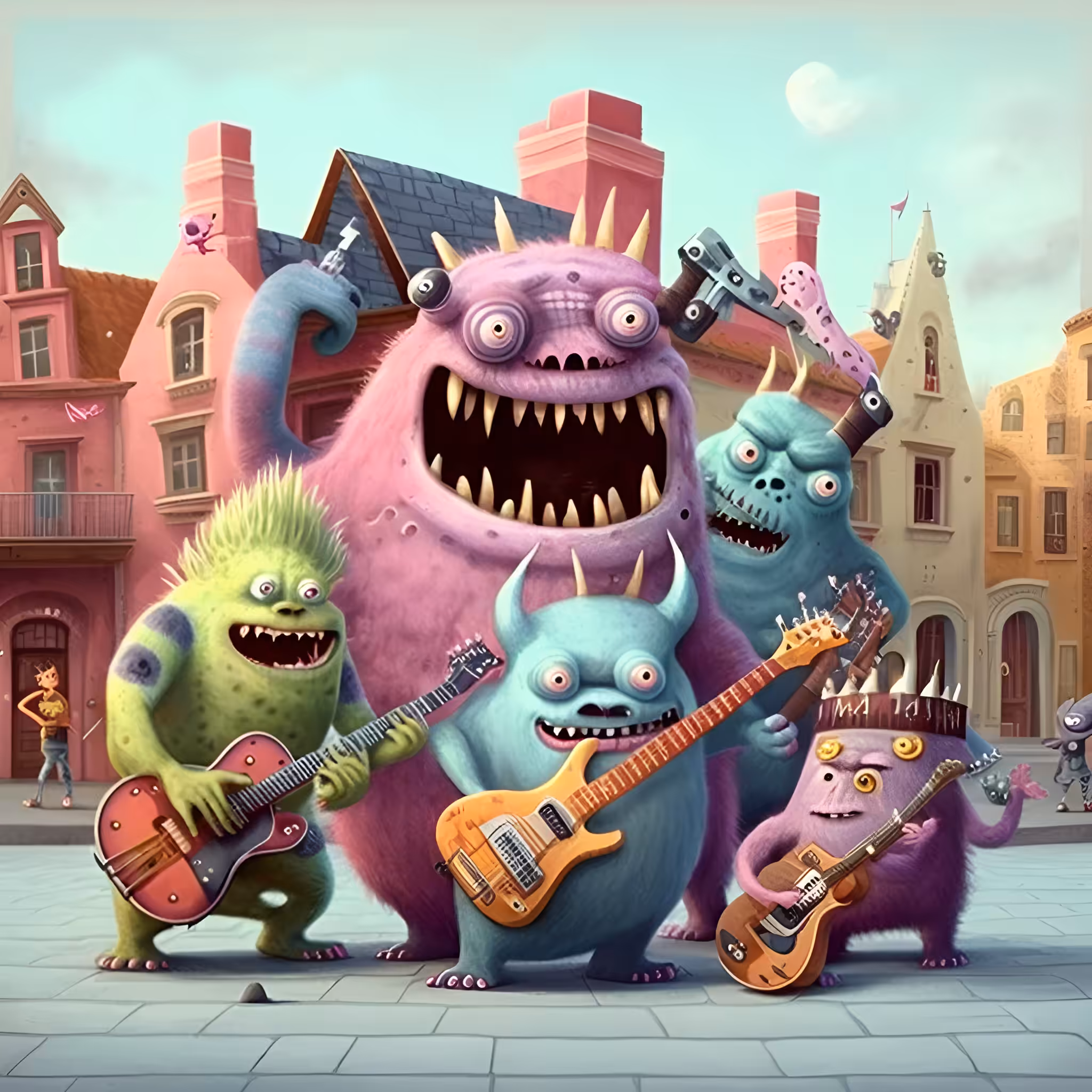 Funny Monsters #154