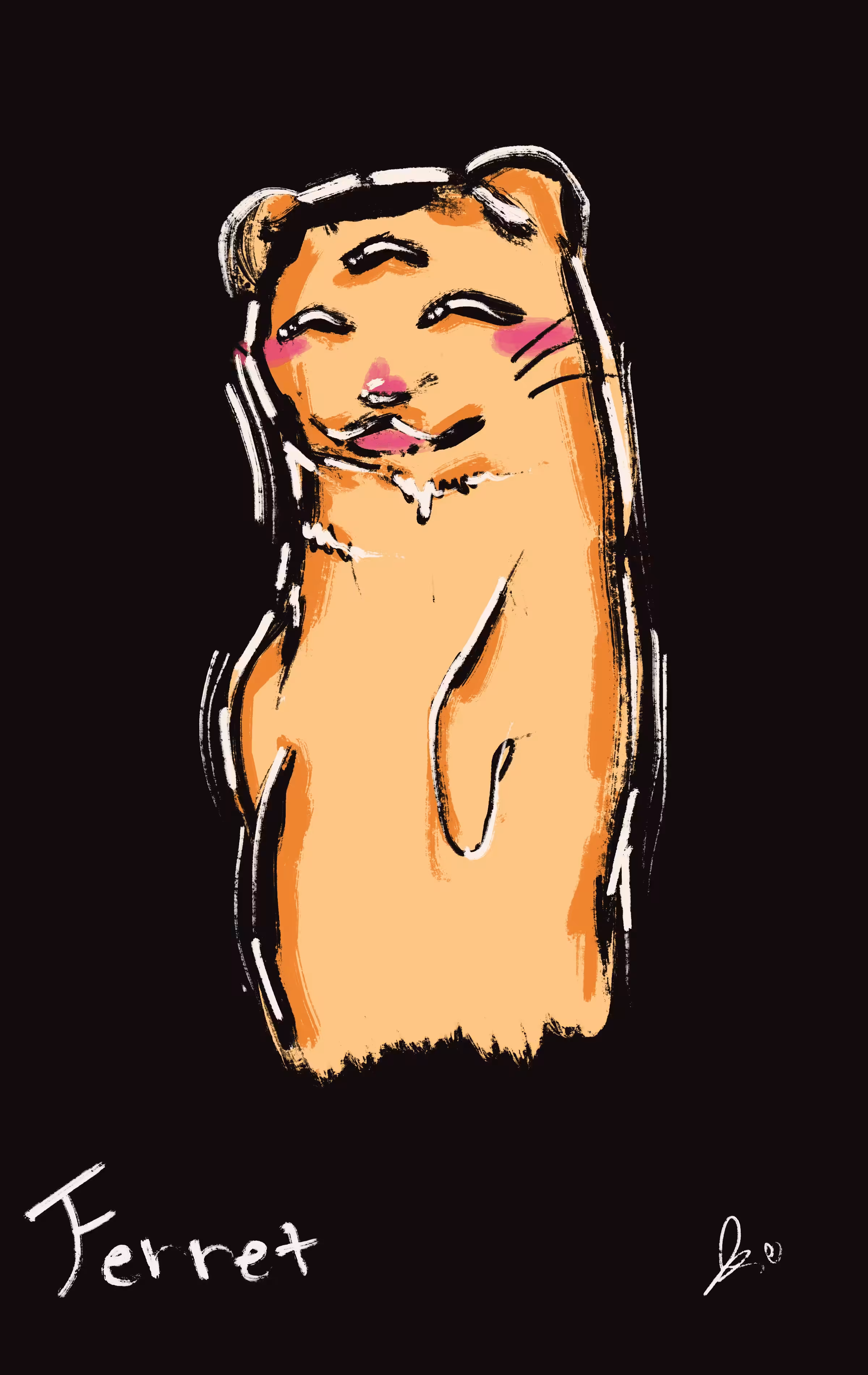 Therapy Animal 5 - The Ferret