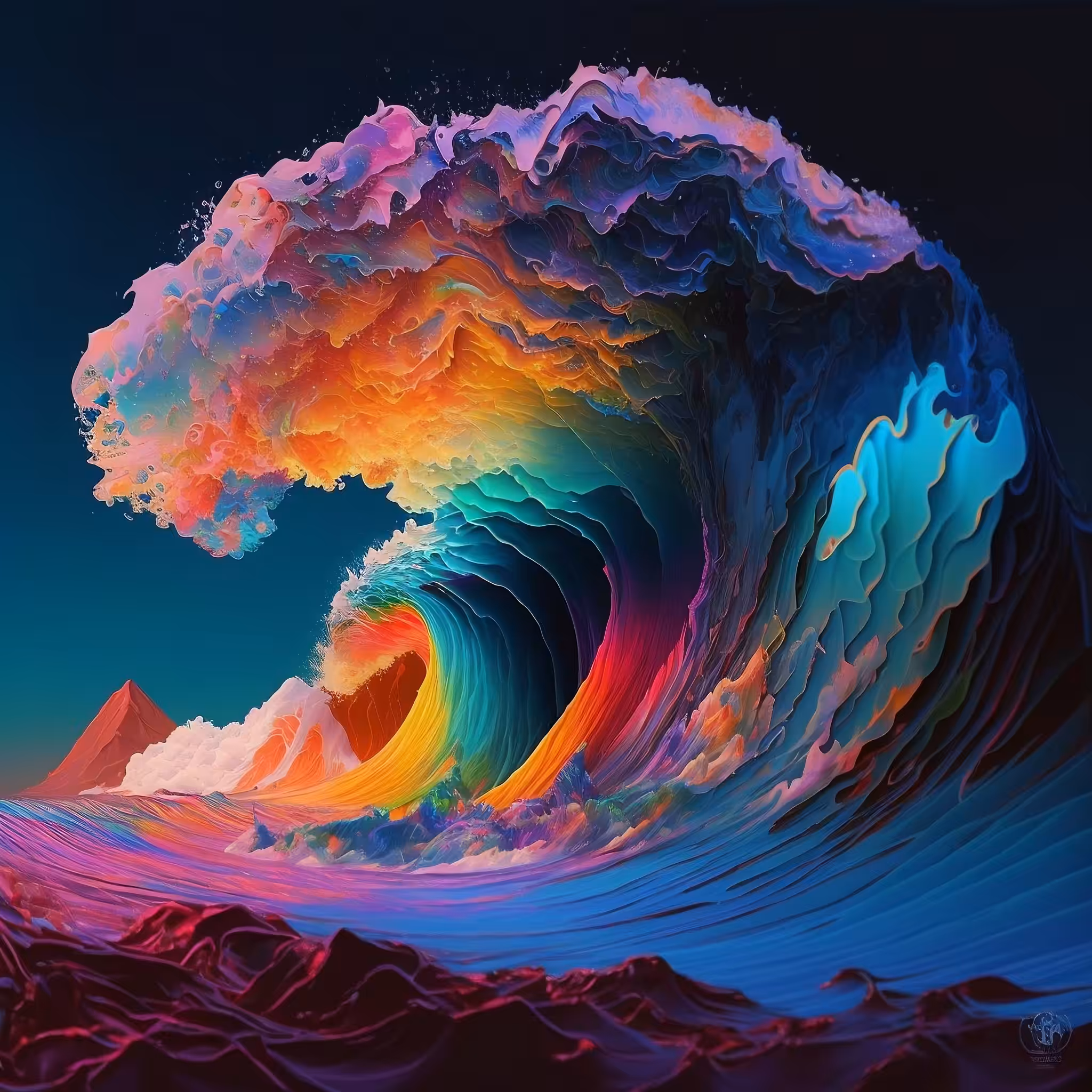 Rainbow Tsunami