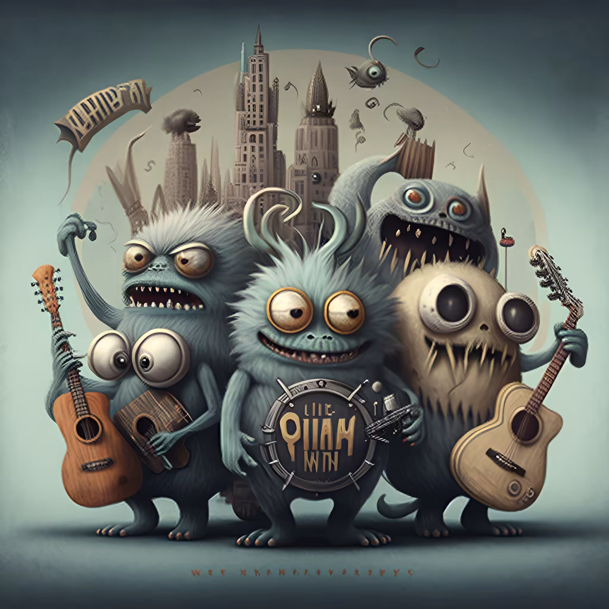 Funny Monsters #128