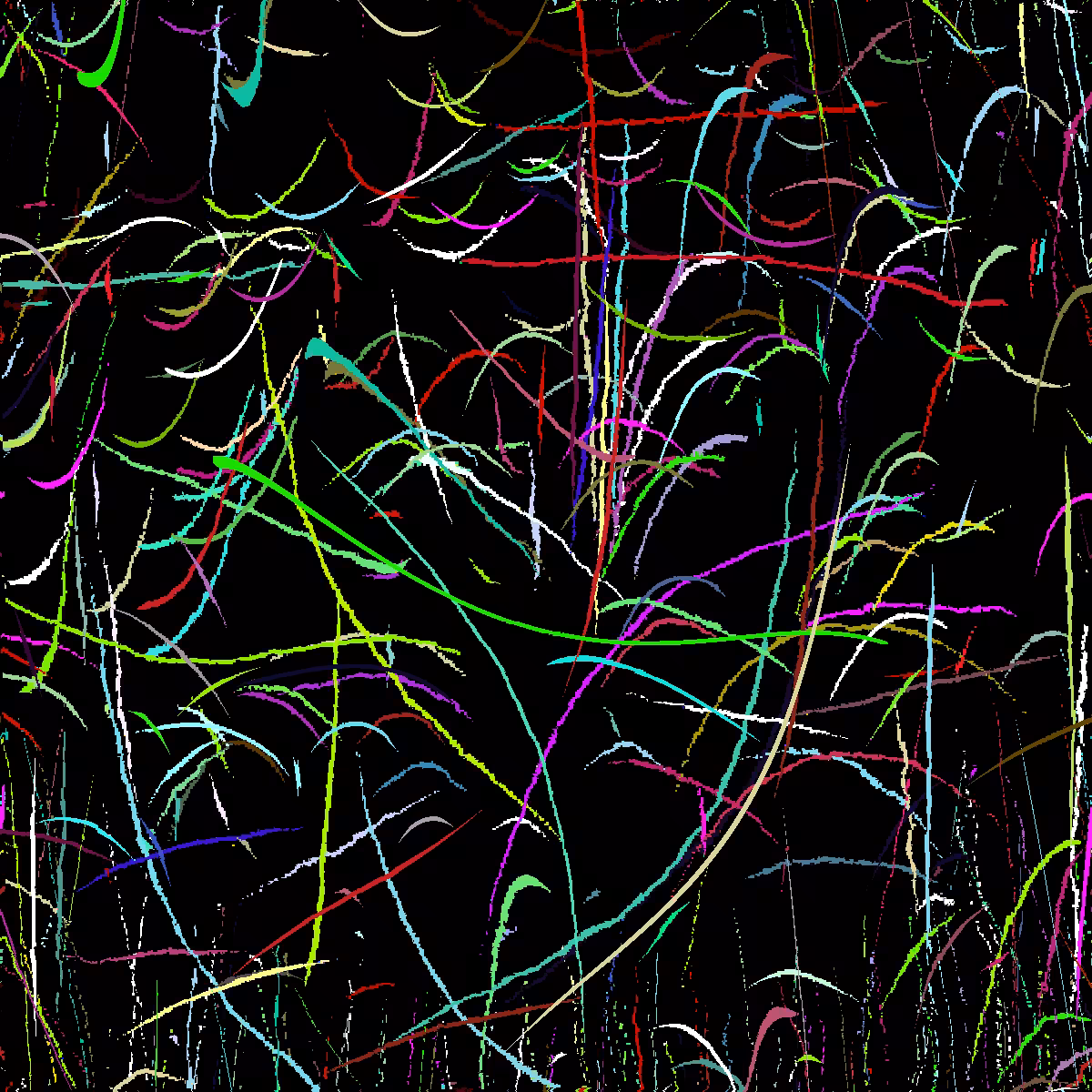 Pollock's Style Generator #9
