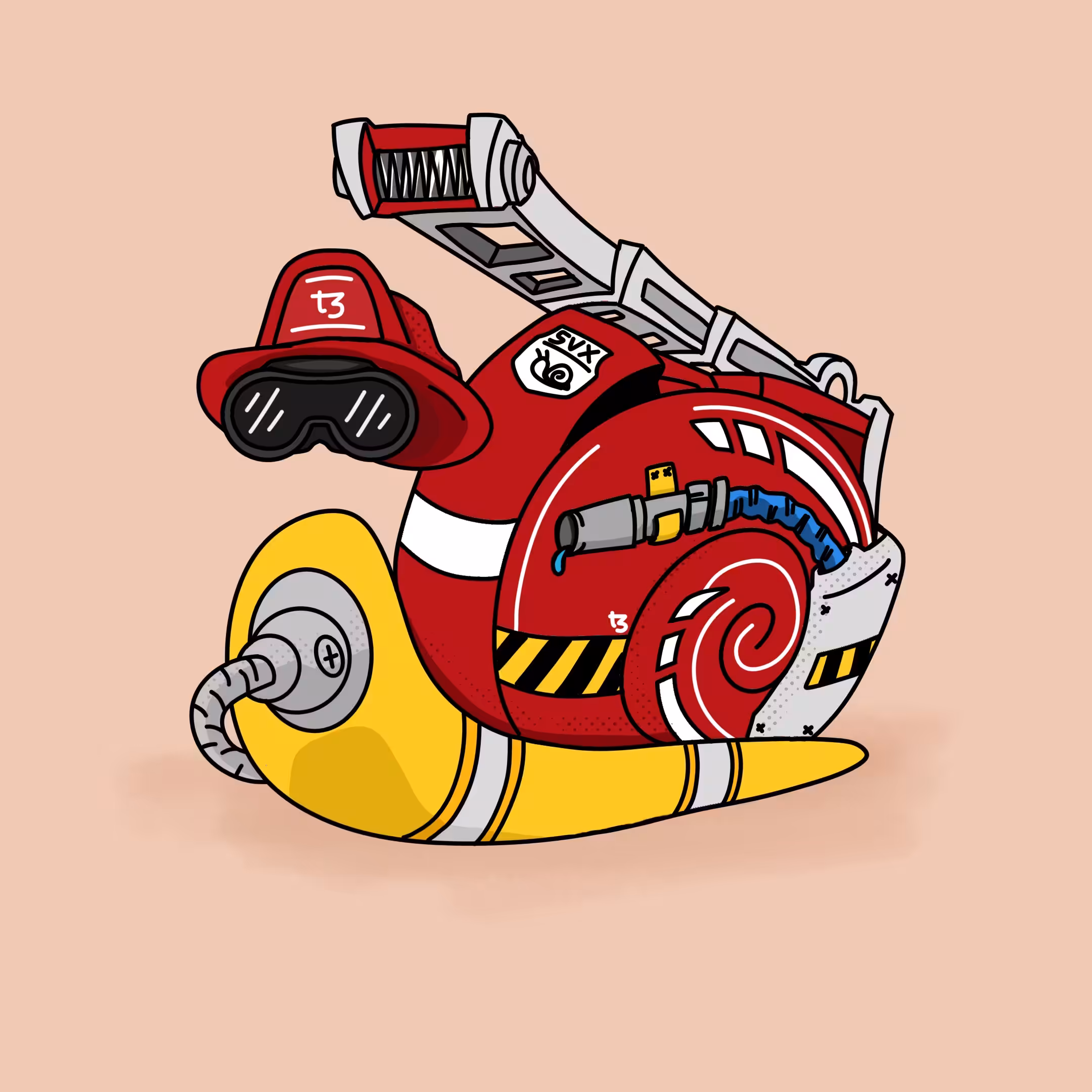 SnailVerse | SVX: Firefighter SVX #66