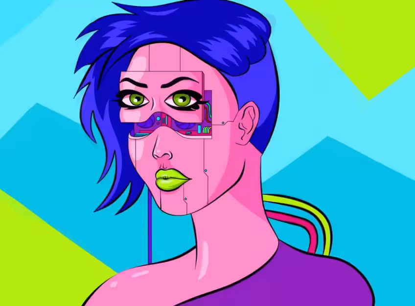 Droid girl