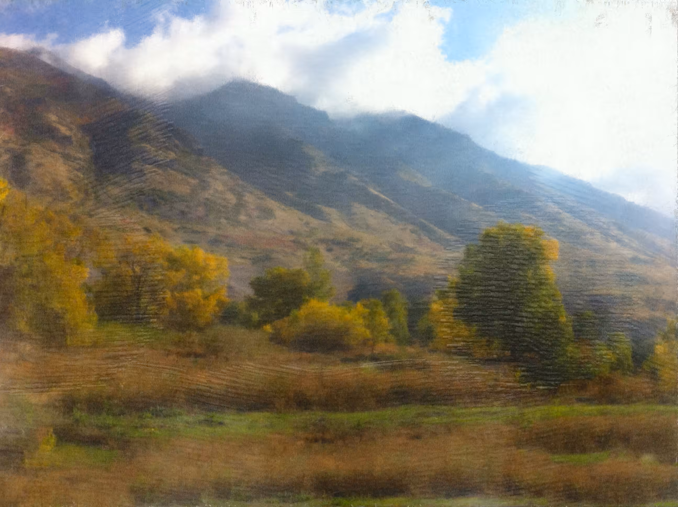 Work 00001 Mountain Landscape Digital Impressionist
