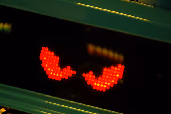 Angry eyes