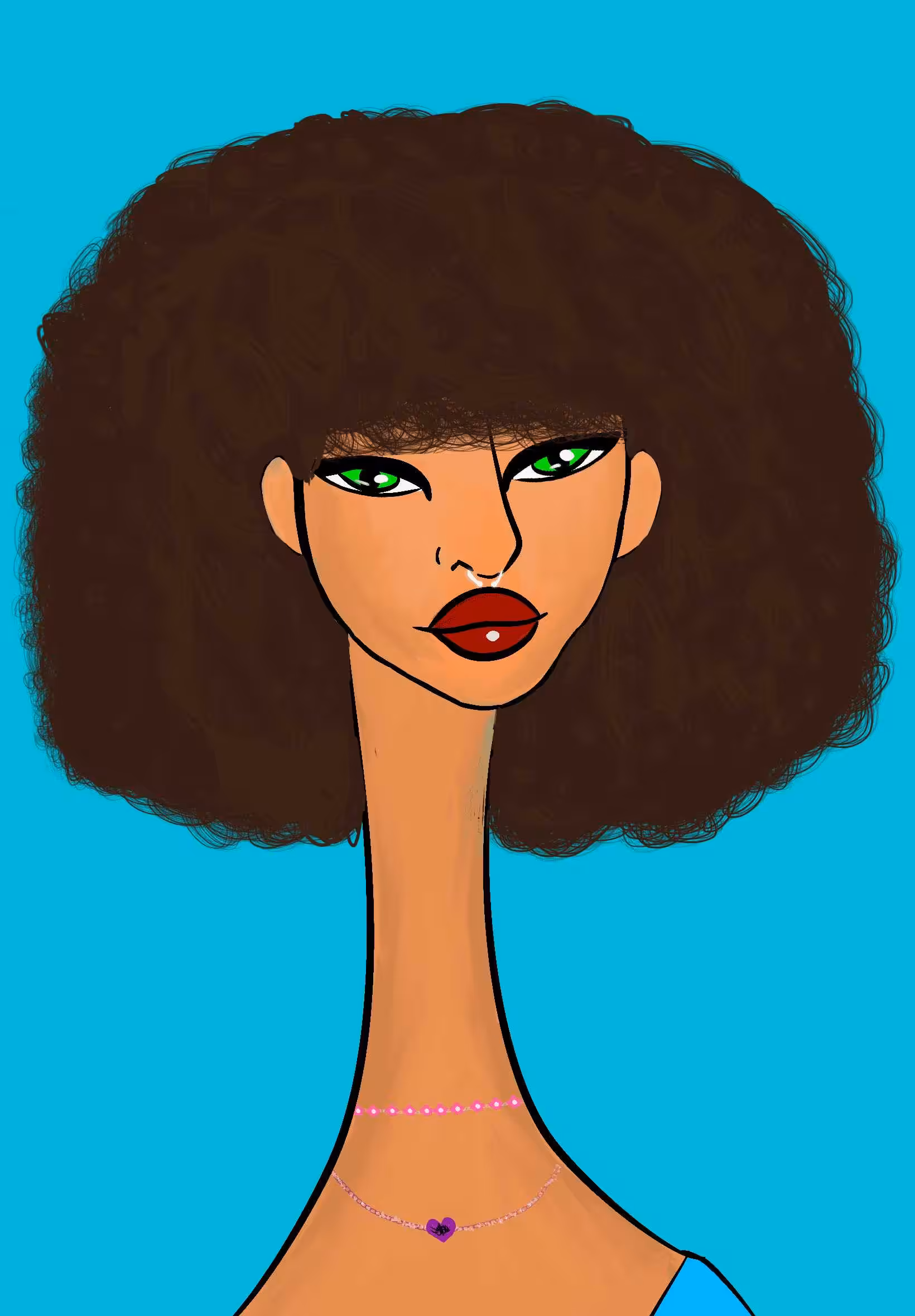 Long Neckie Ladies: Long Neckie Lady #2330