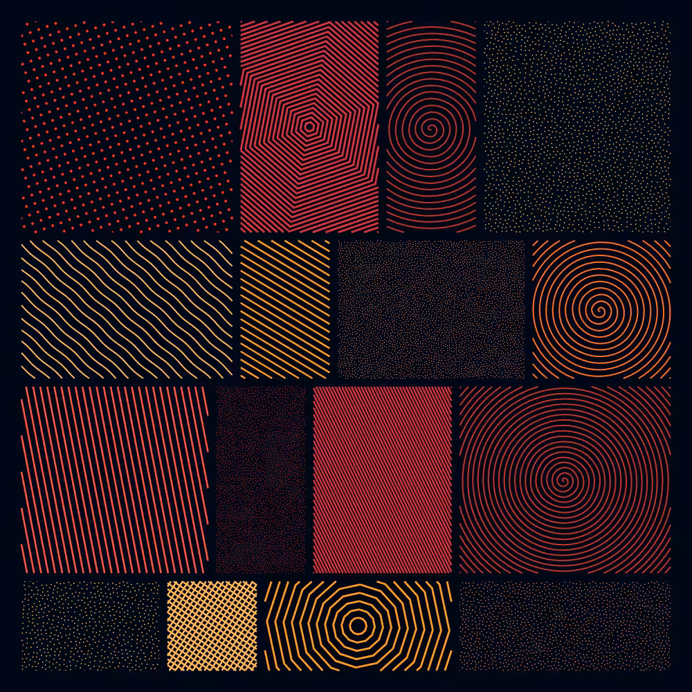 Pattern Grid  #87