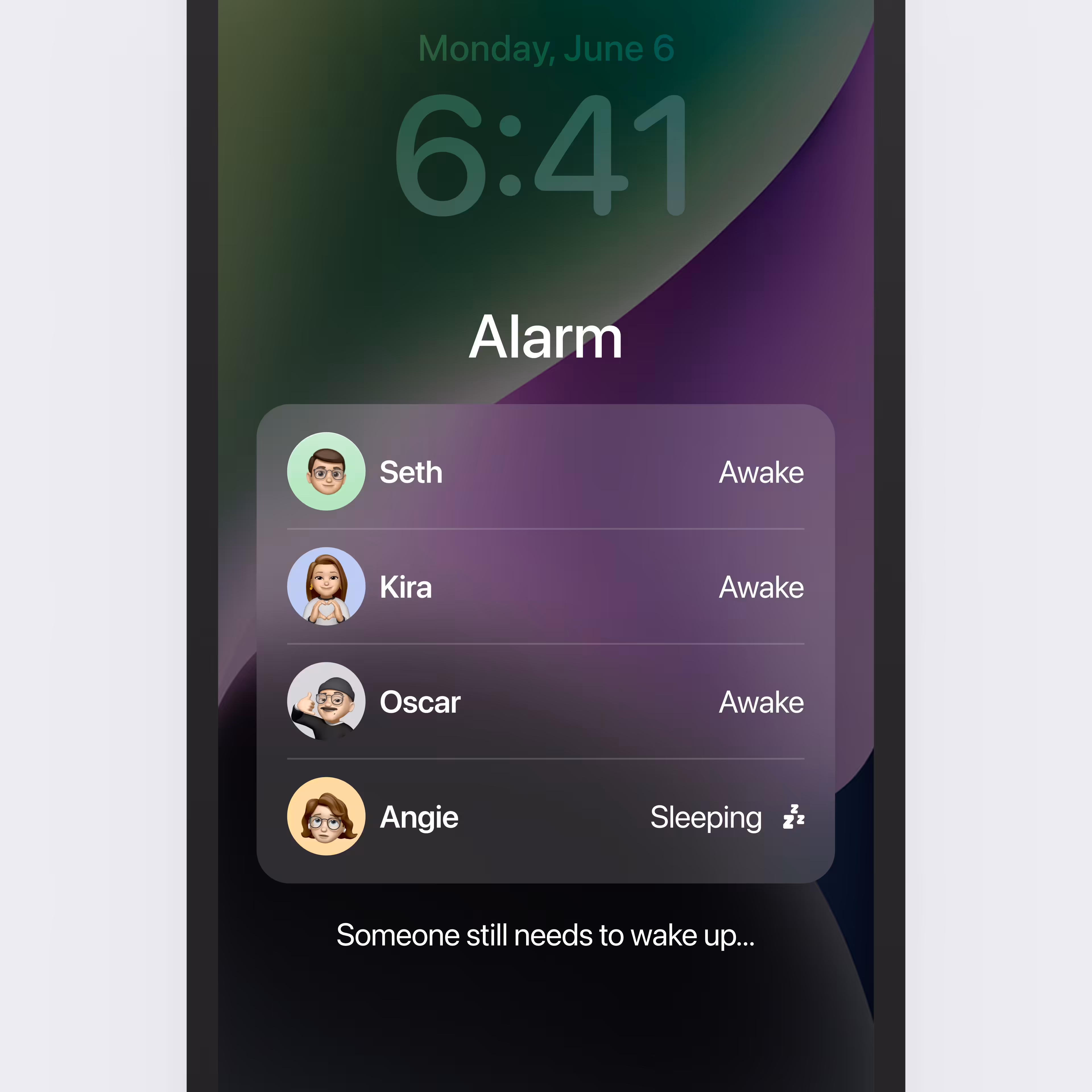Group Alarms