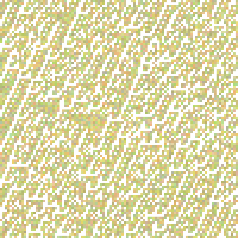 Colored Elementary Cellular Automaton #157