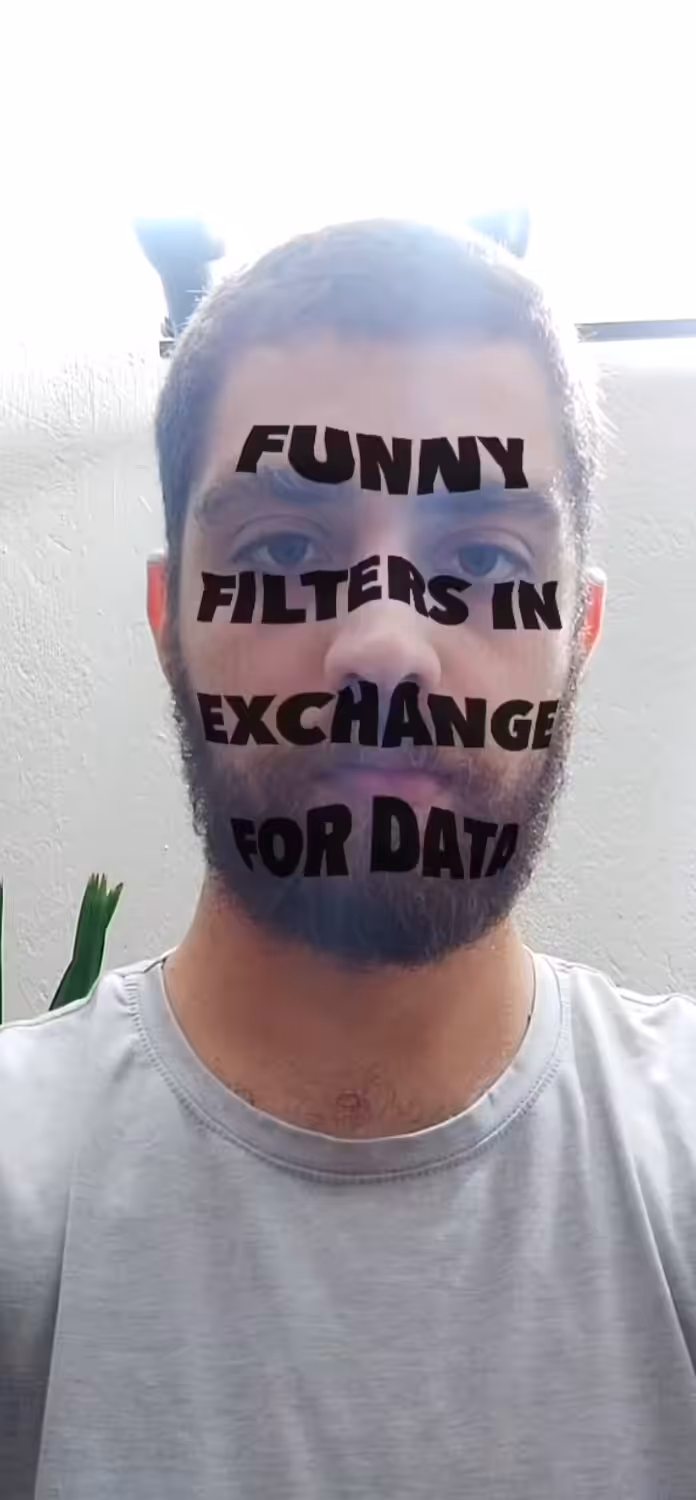 Funny Filters In Exchange For Data