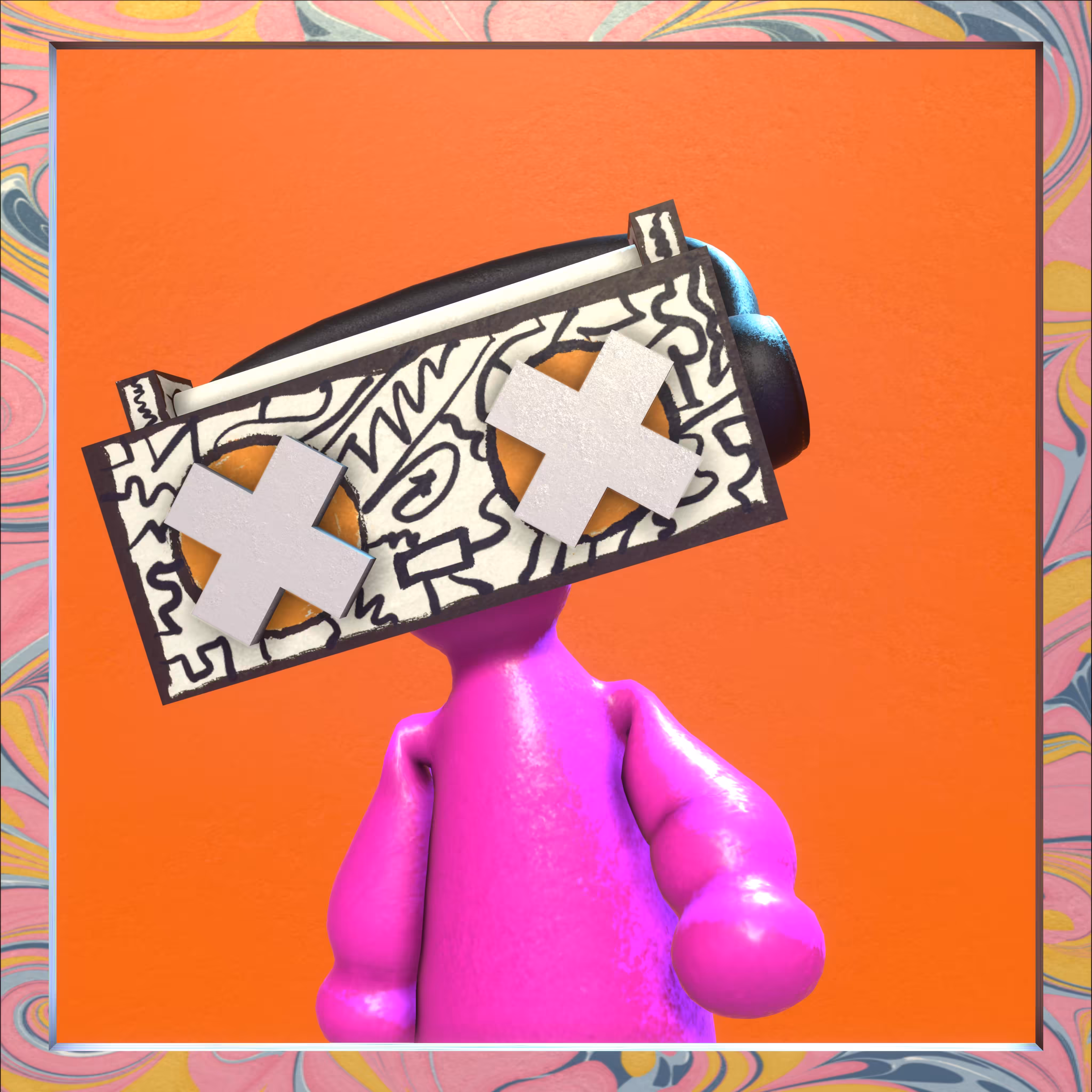 Boomboxhead #129