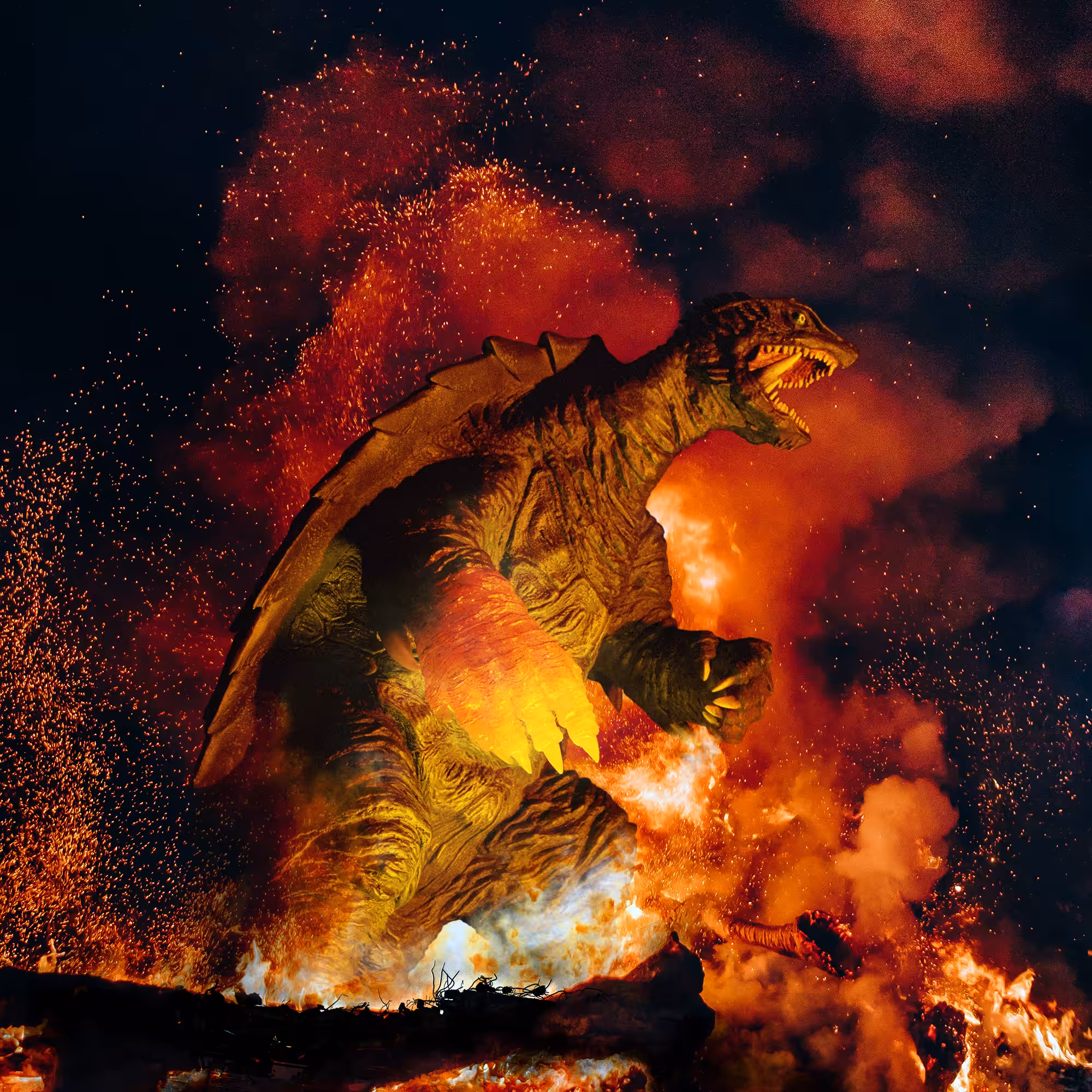 Fire in Tokyo