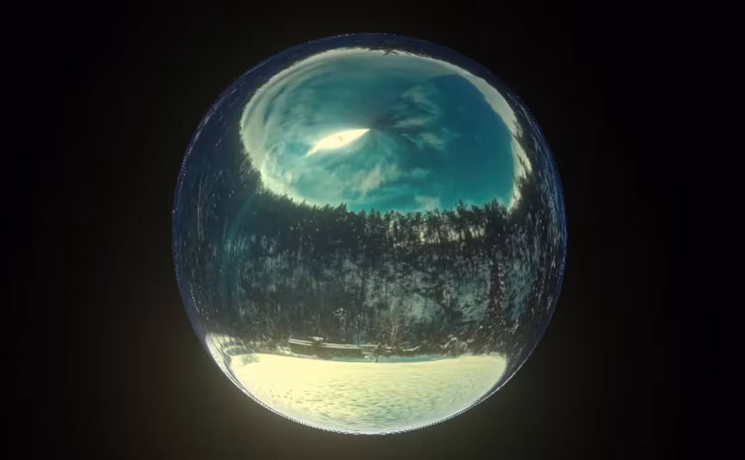Snowy Sphere