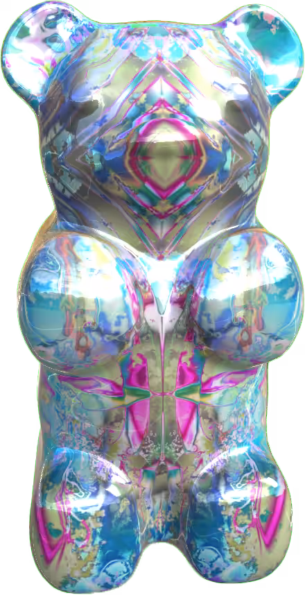 LSD Gummy Bear PFP B-Sides AR Model #29