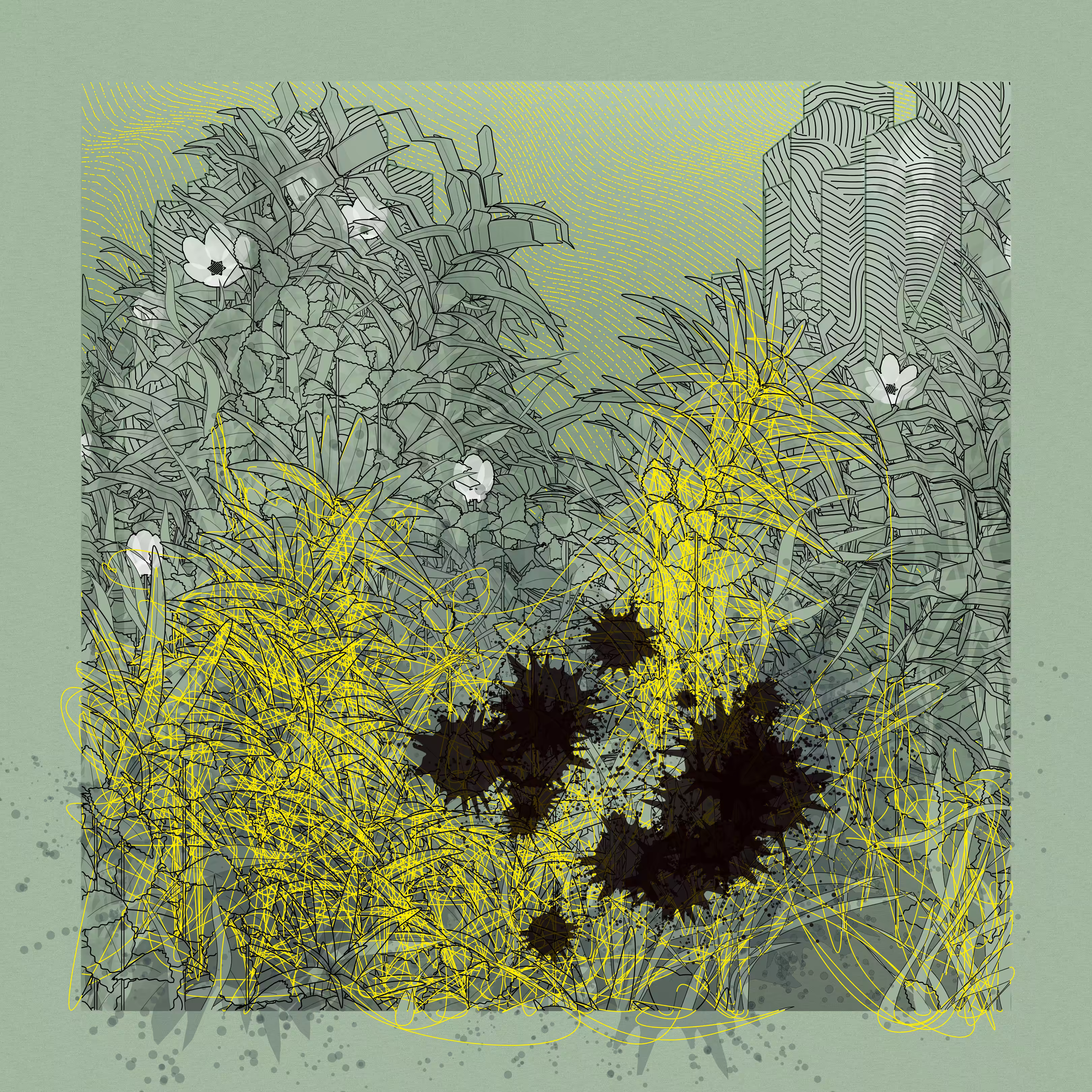 Landscape with Carbon Capture #4616