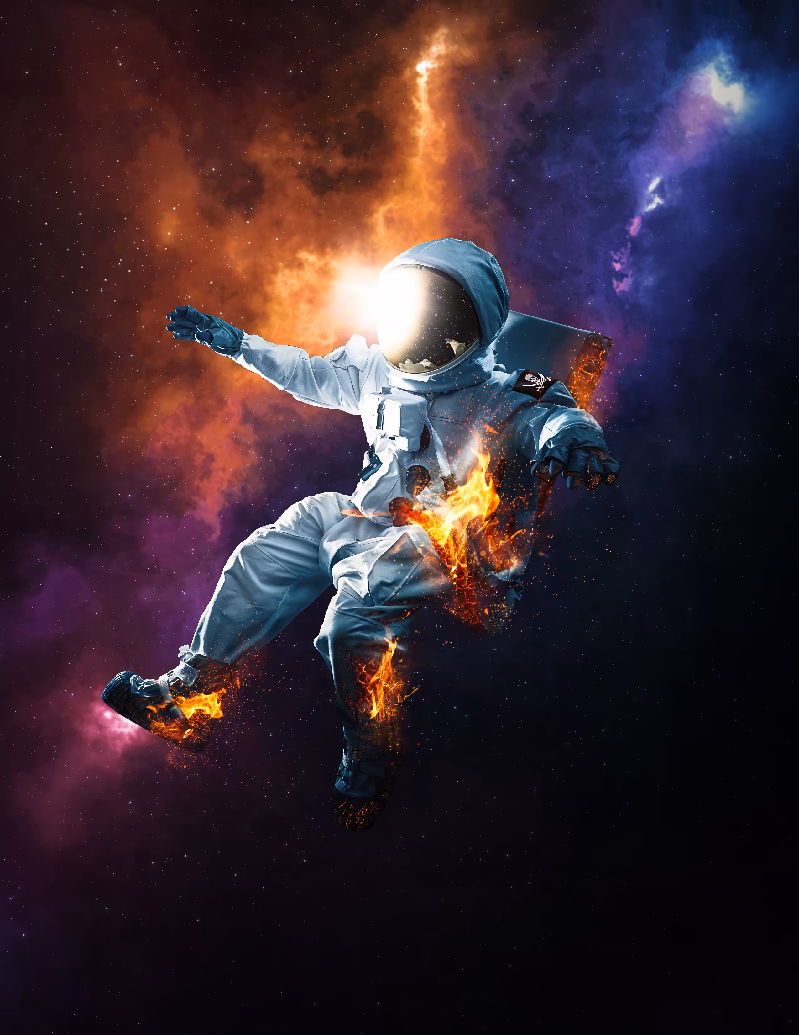 Houston... I’m on fire!