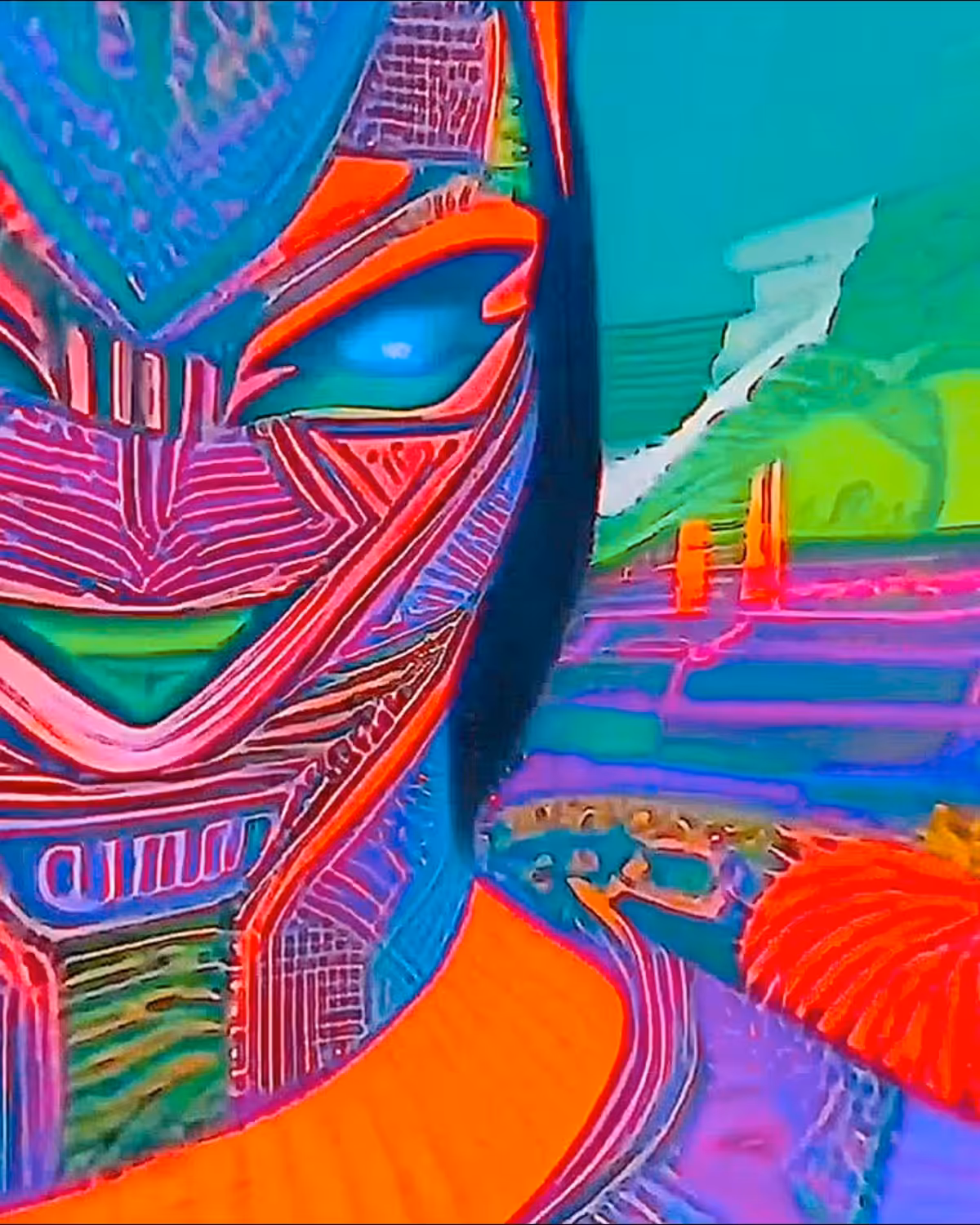 Psychedelic Panther God