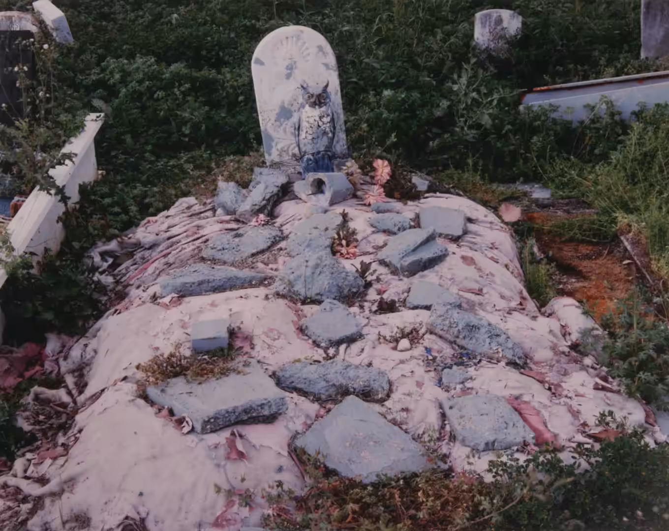  #43 Memorial, Holt Cemetery, New Orleans, Louisiana by Alec Soth from Dissolutions (Sleeping by the Mississippi)