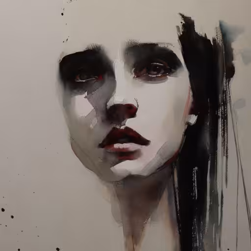 Portrait: sorrow