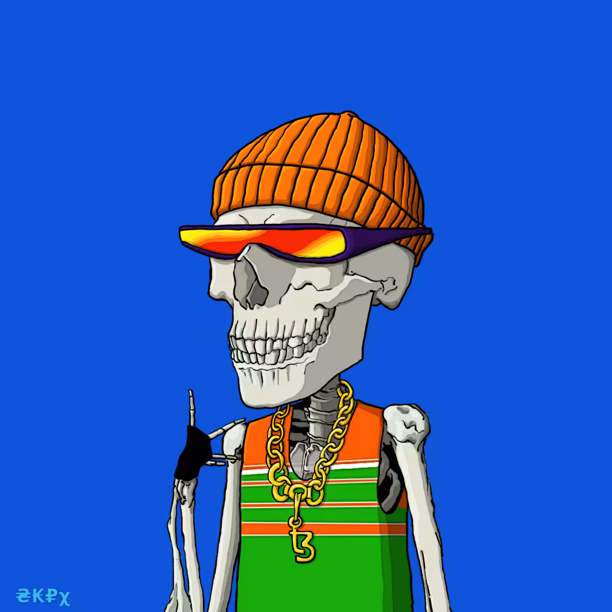Skulls Casual Portrait #4