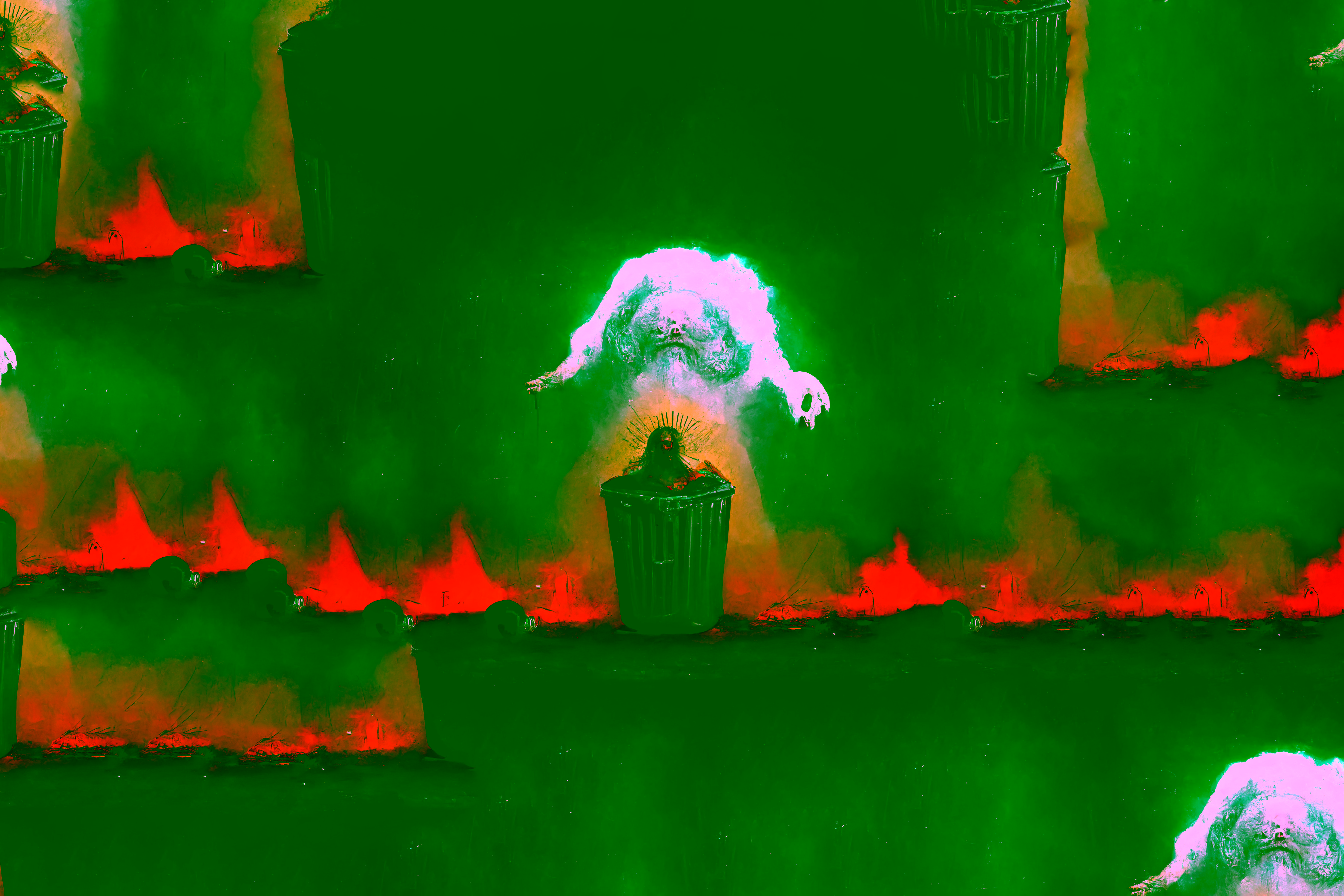 Ghost of Osiris Creepin up on "TRASH GØD"