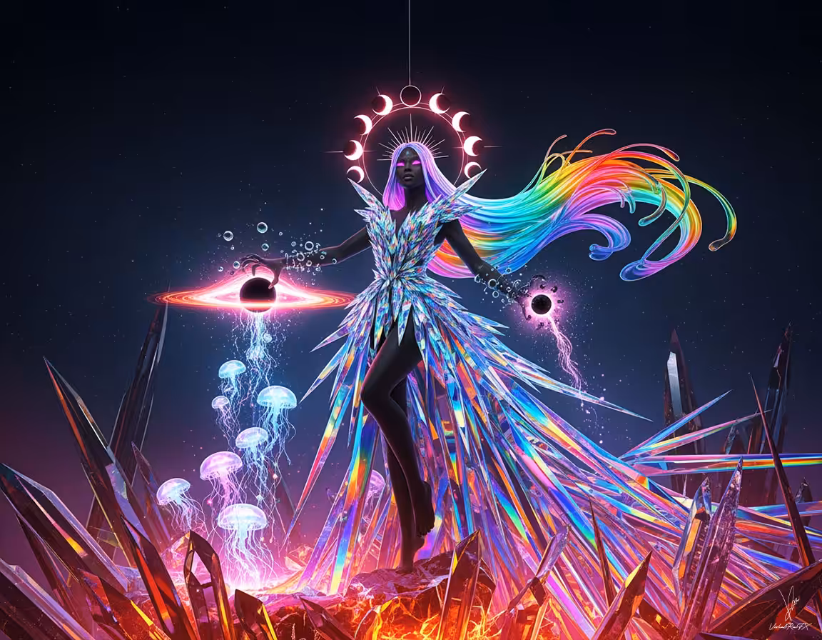 Chromatic Goddess of the Prism