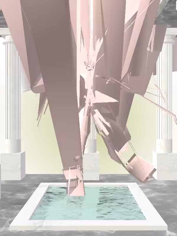 HeavenComputer: The Treading Water Peach Blossom Woman #3293