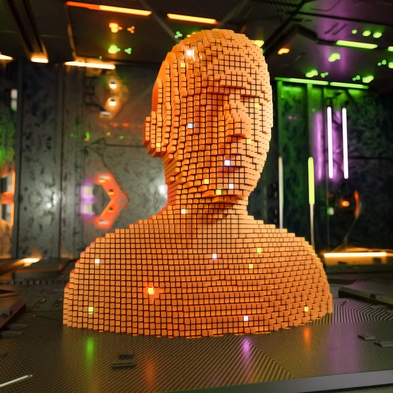 Voxel Man