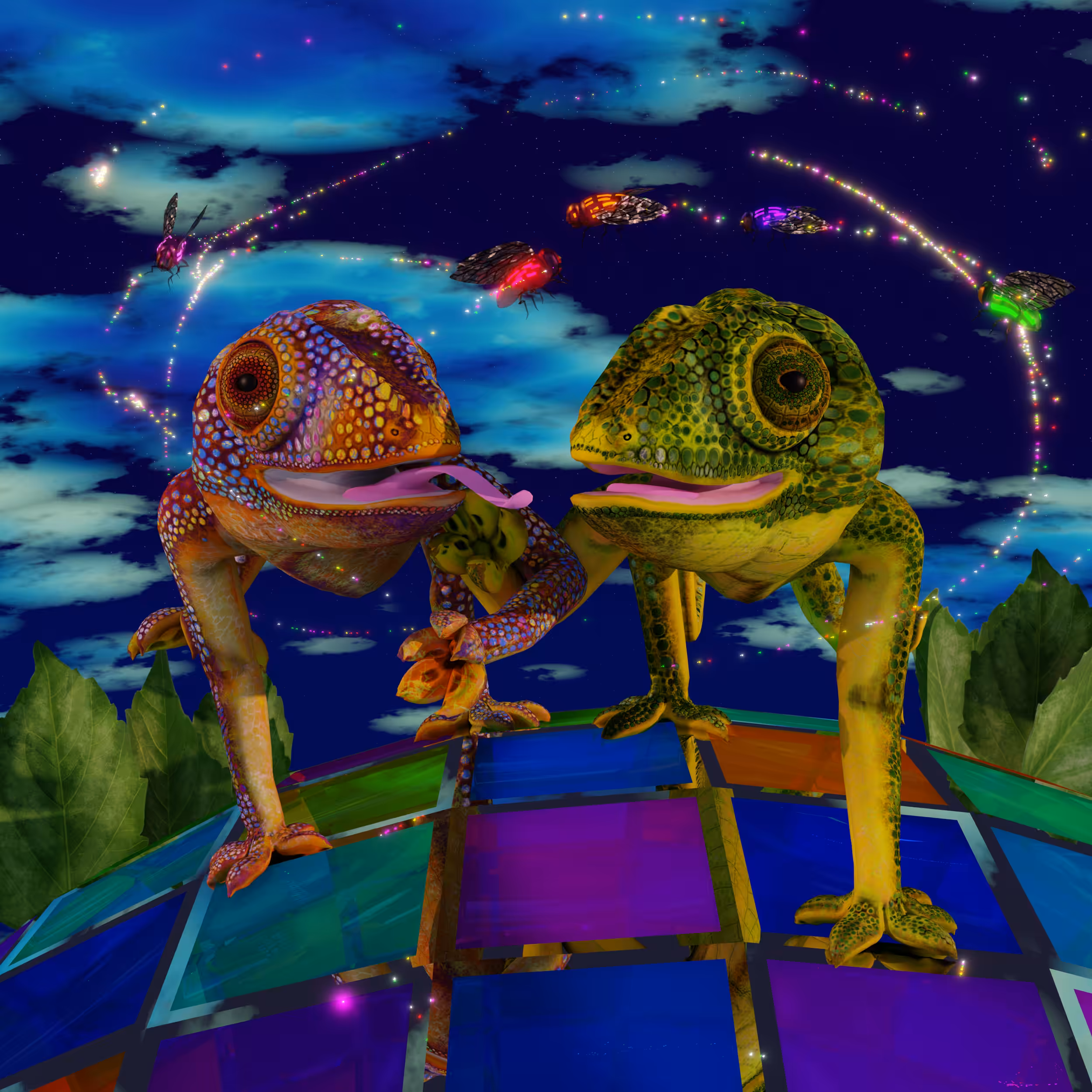 Chameleon Compadres #07
