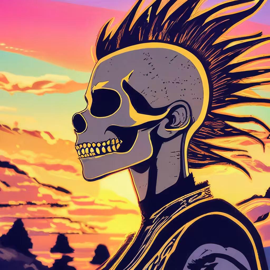 The Punk Skulls: The Punk Skull 10