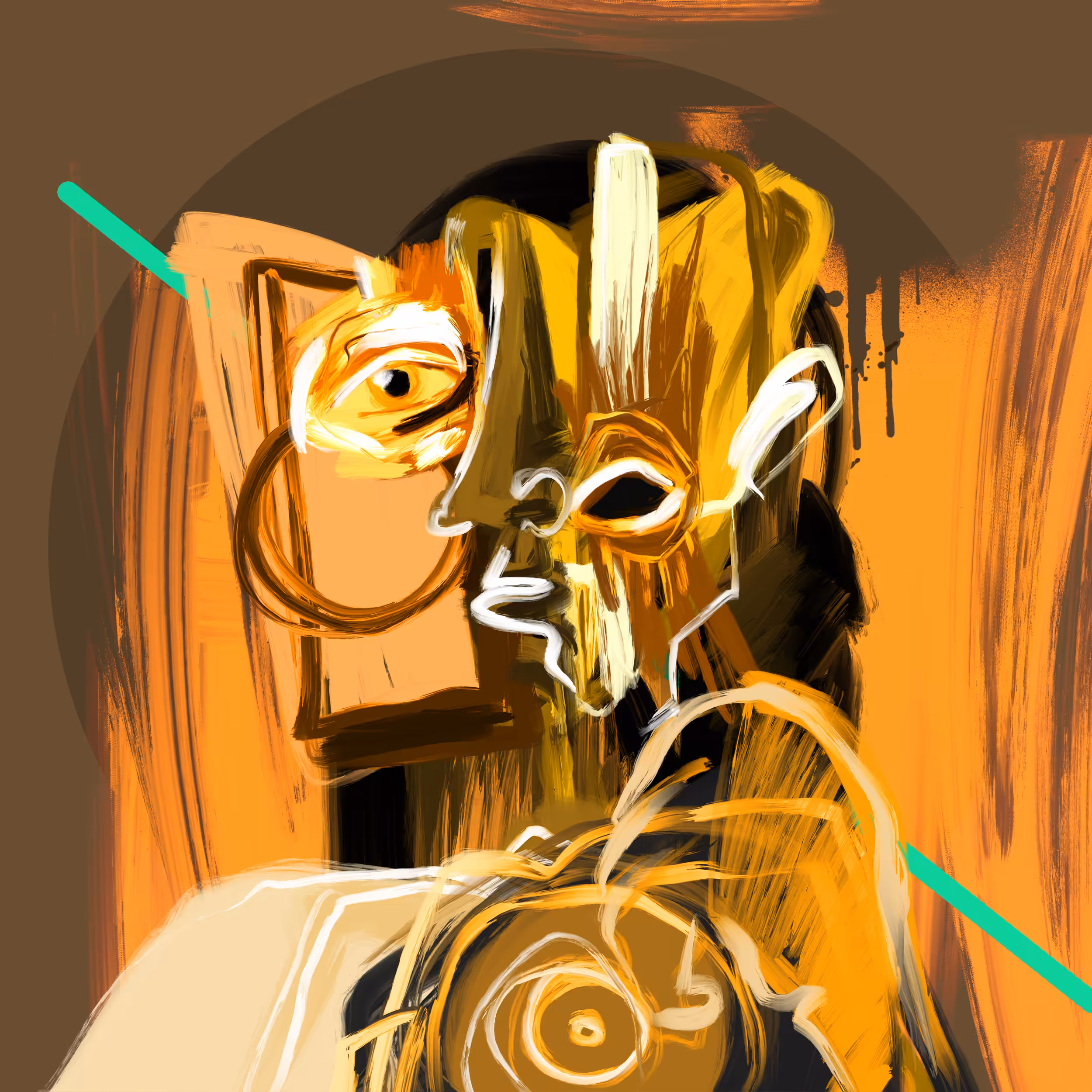 The Unknown Painter (Gold) #31