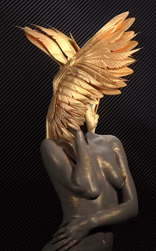 The Winged Goddess Of Victory