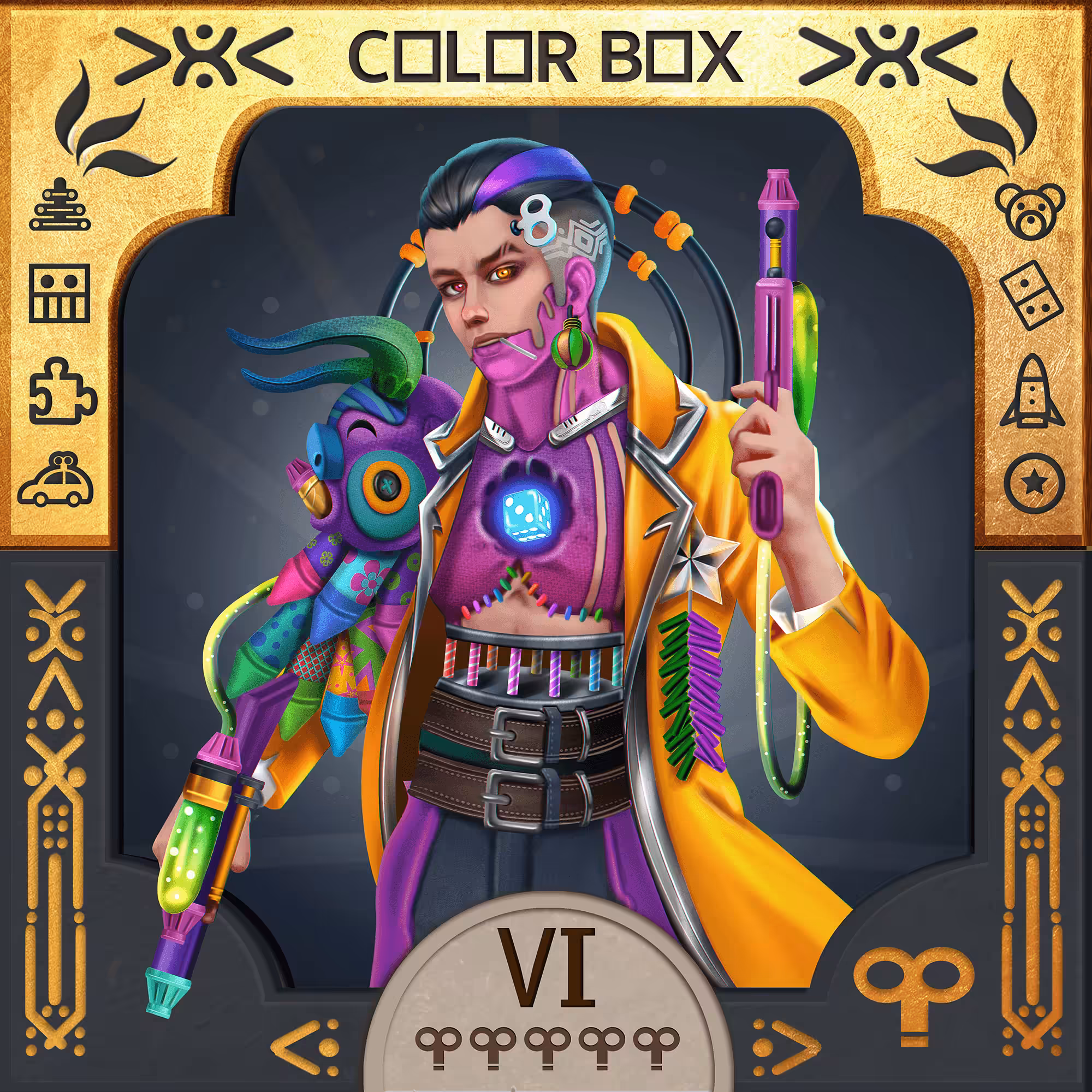 The Color Box: Lucky Costello ||| #6