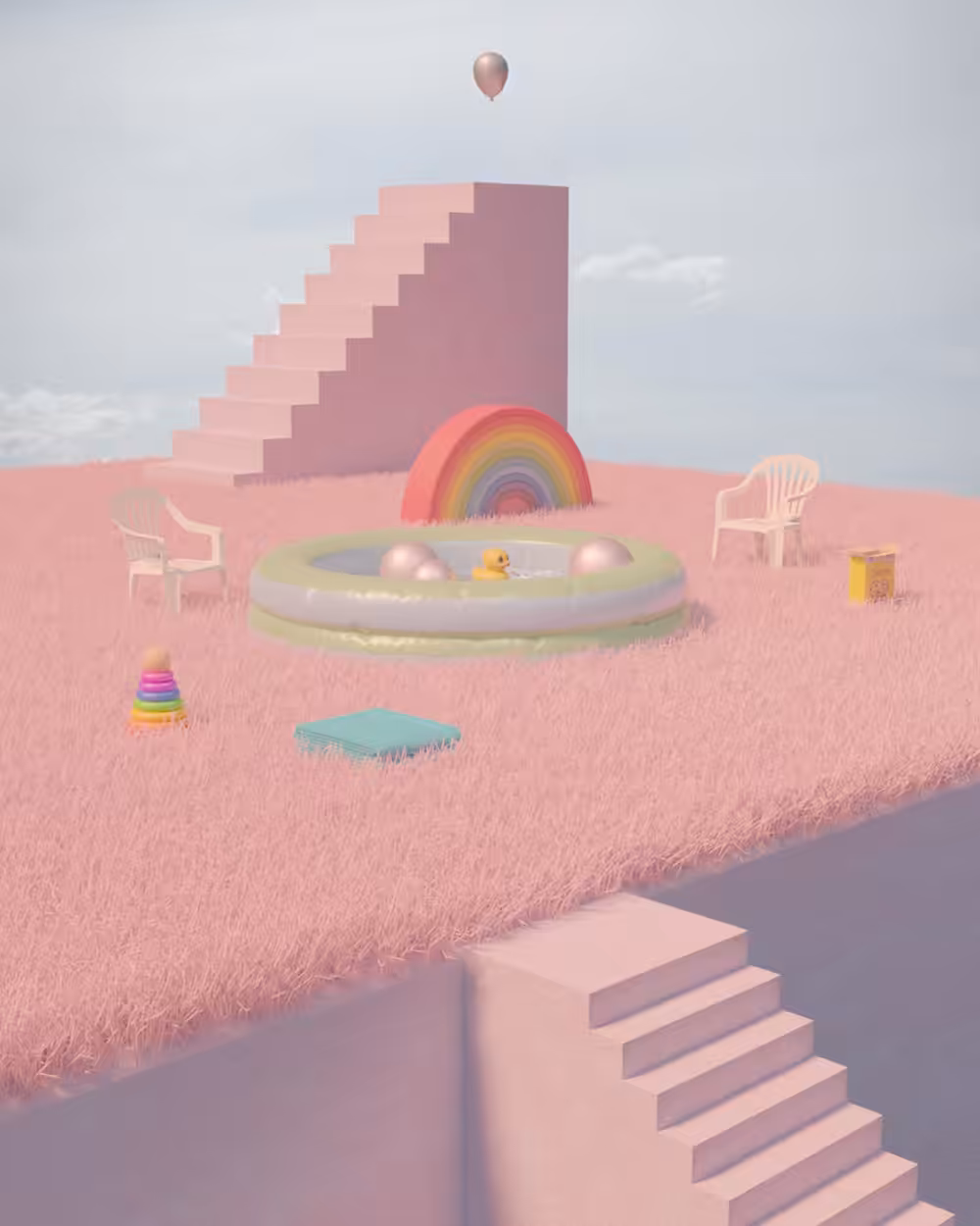 Rooftop playground