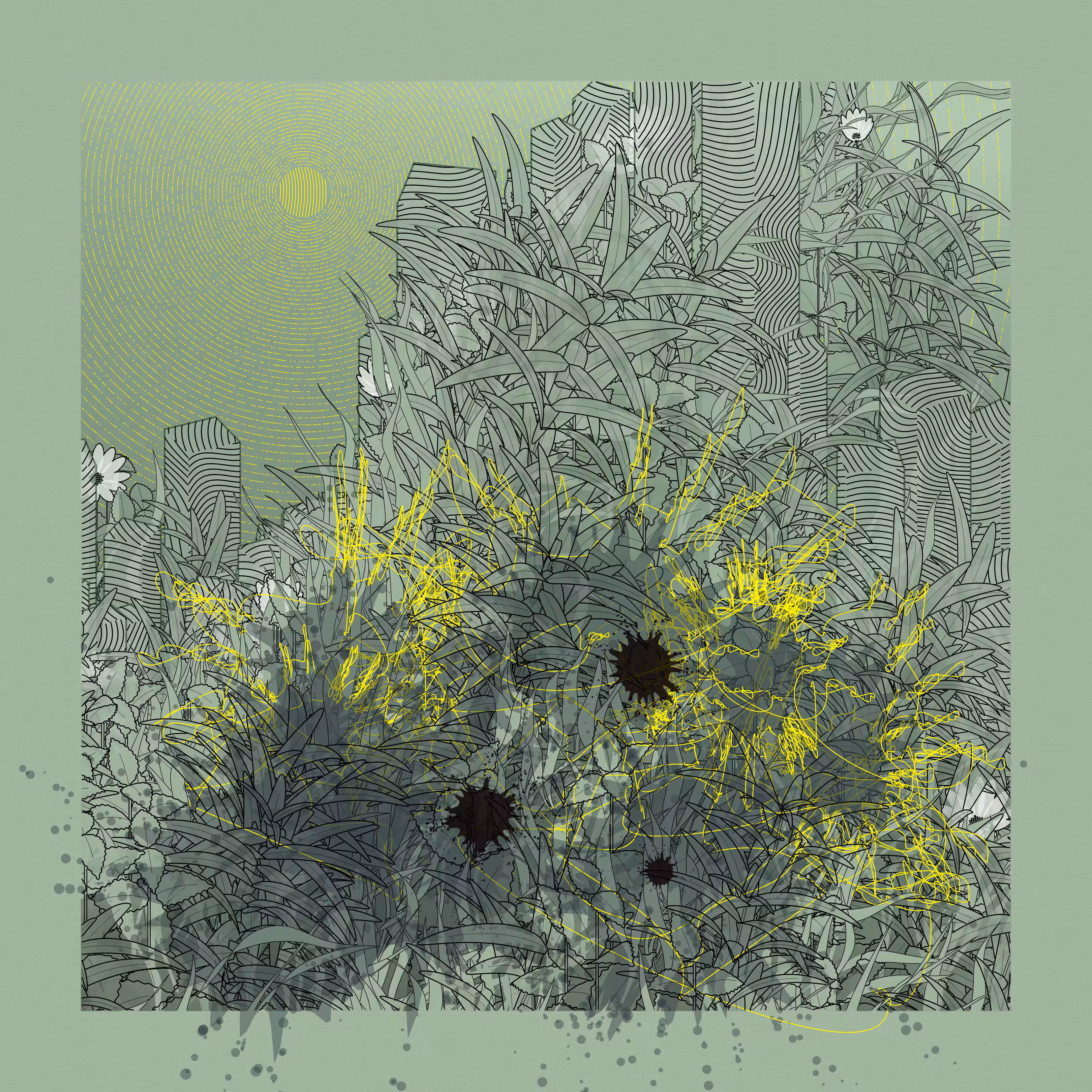 Landscape with Carbon Capture #7233